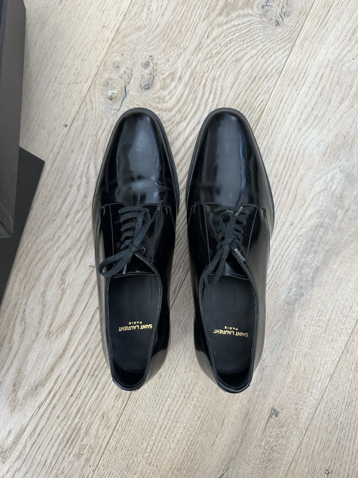 Saint Laurent Paris Saint Laurent Army Derby Size 38.5 Size US 8.5 / IT 38.5 - 6 Thumbnail