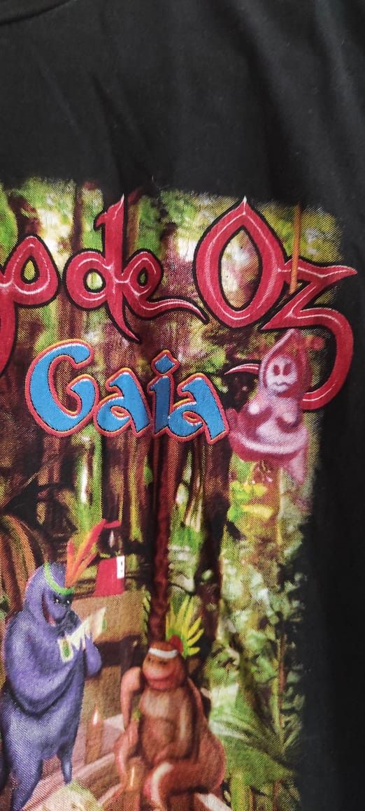 Vintage Mago De Oz Gaia Black Metal Music Spanish Folk Tour Tee Size US S / EU 44-46 / 1 - 7 Thumbnail