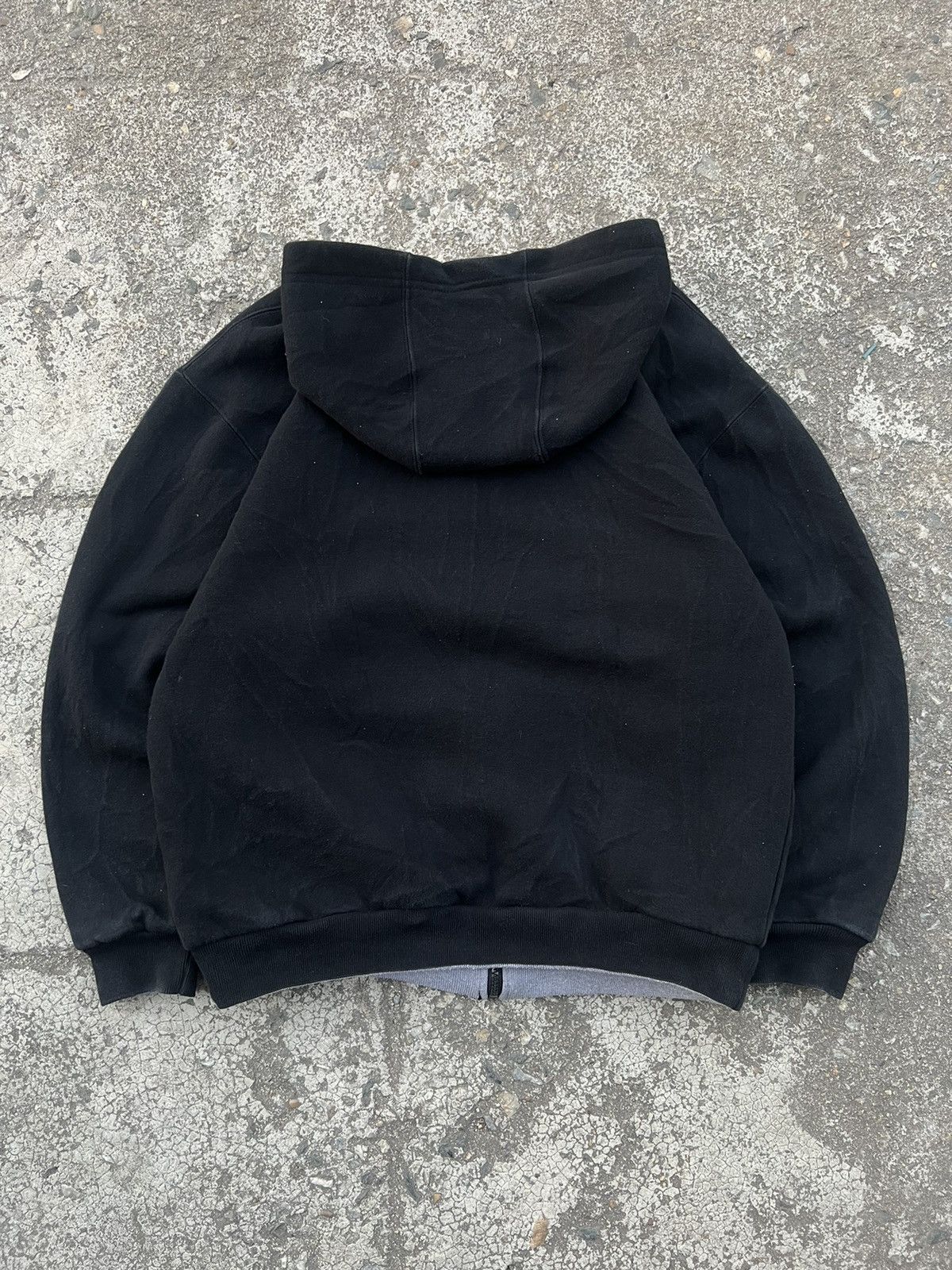Vintage Thermal Lined Vintage Proclub Reversible Hoodie Zip Up Size US M / EU 48-50 / 2 - 10 Thumbnail