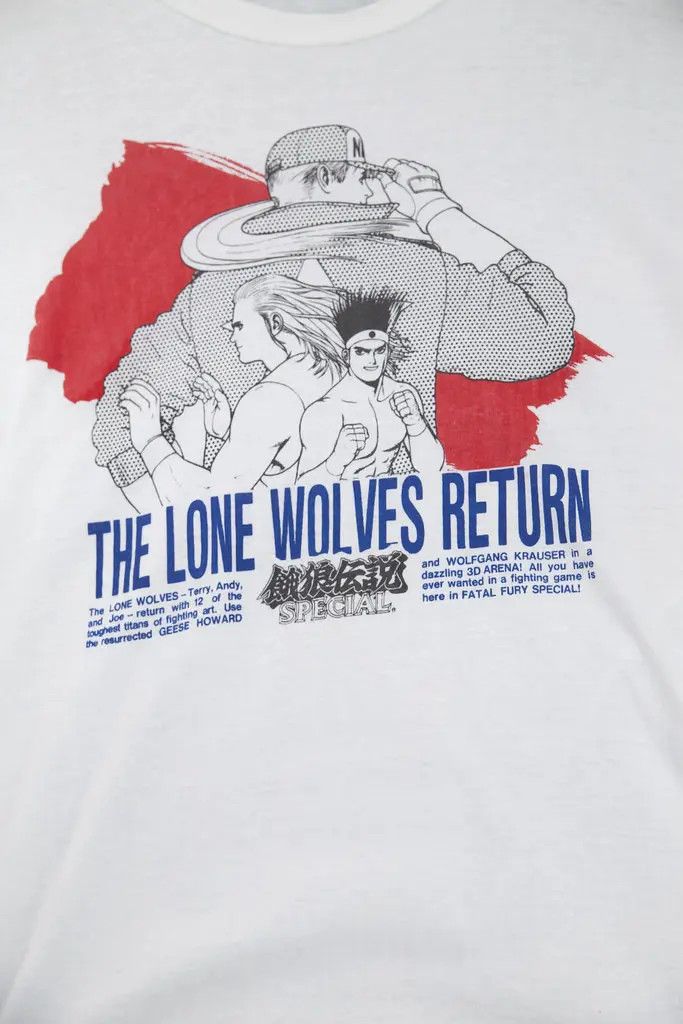 Vintage Vintage 1993 Fatal Fury t-shirt Size US M / EU 48-50 / 2 - 5 Thumbnail
