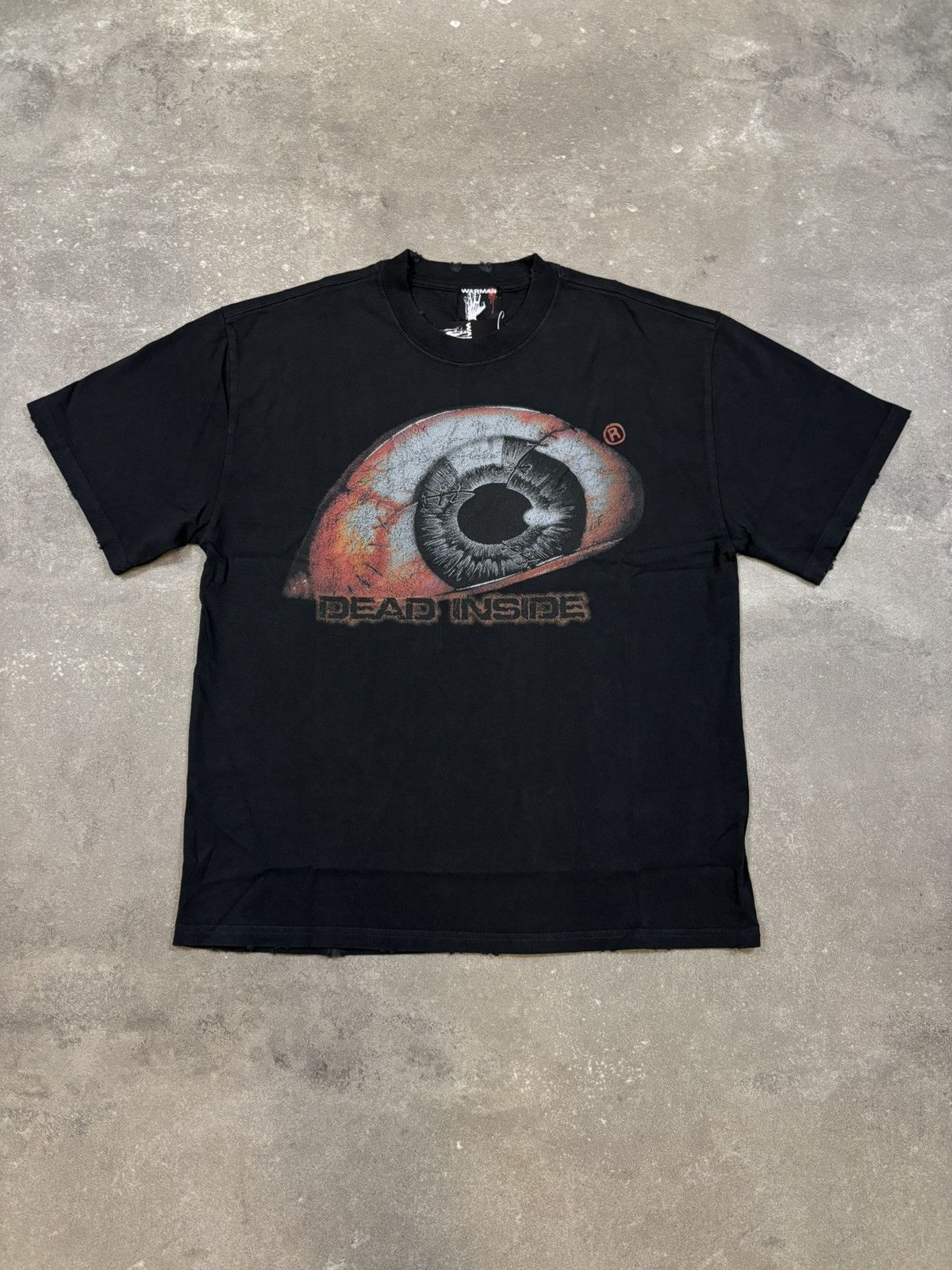 Vintage Warman Open Your Eye Graphic T-Shirt, Black Size US XL / EU 56 / 4 - 1 Thumbnail