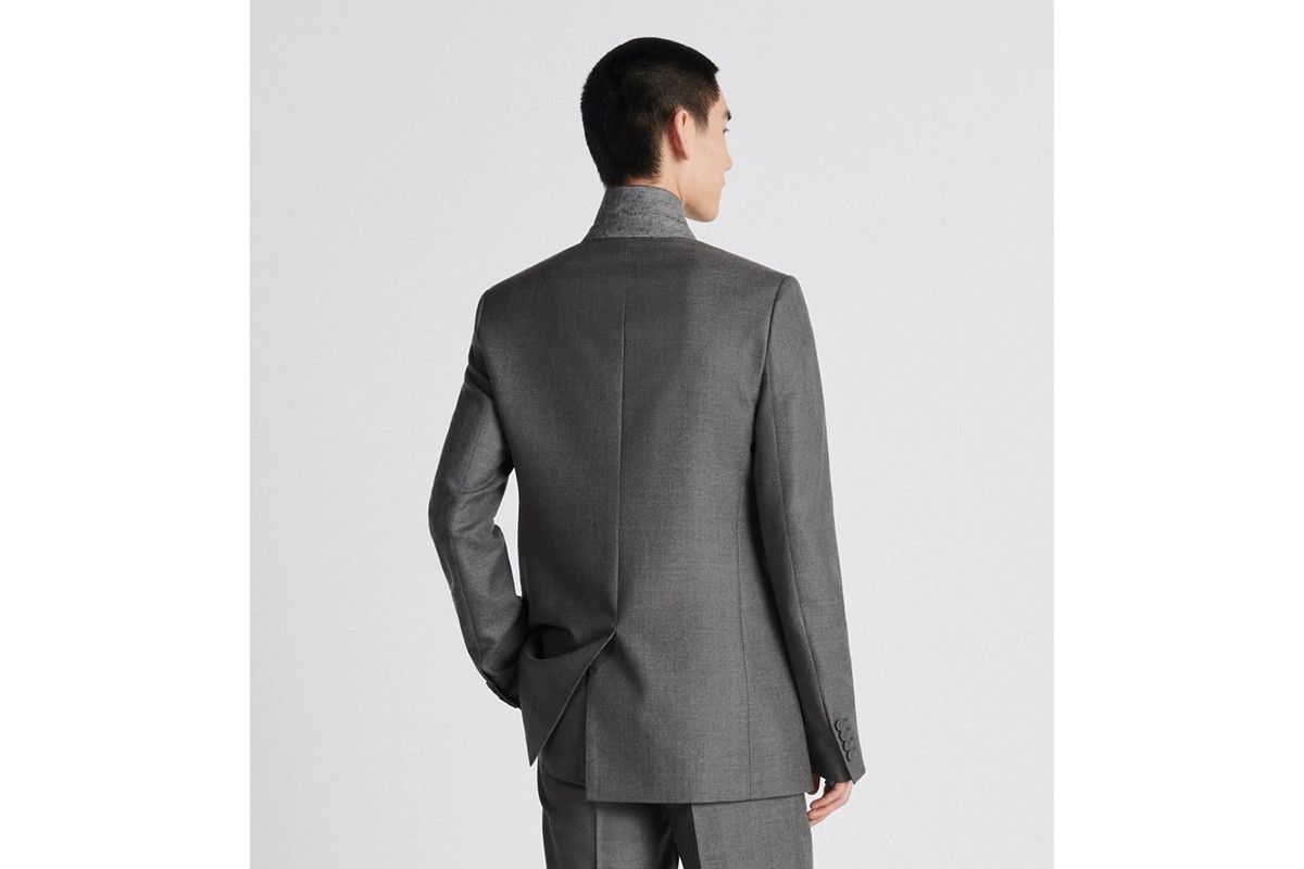 Dior o1bcso1str1224 Oblique Jacket in Anthracite Grey Size US XS / EU 42 / 0 - 7 Thumbnail