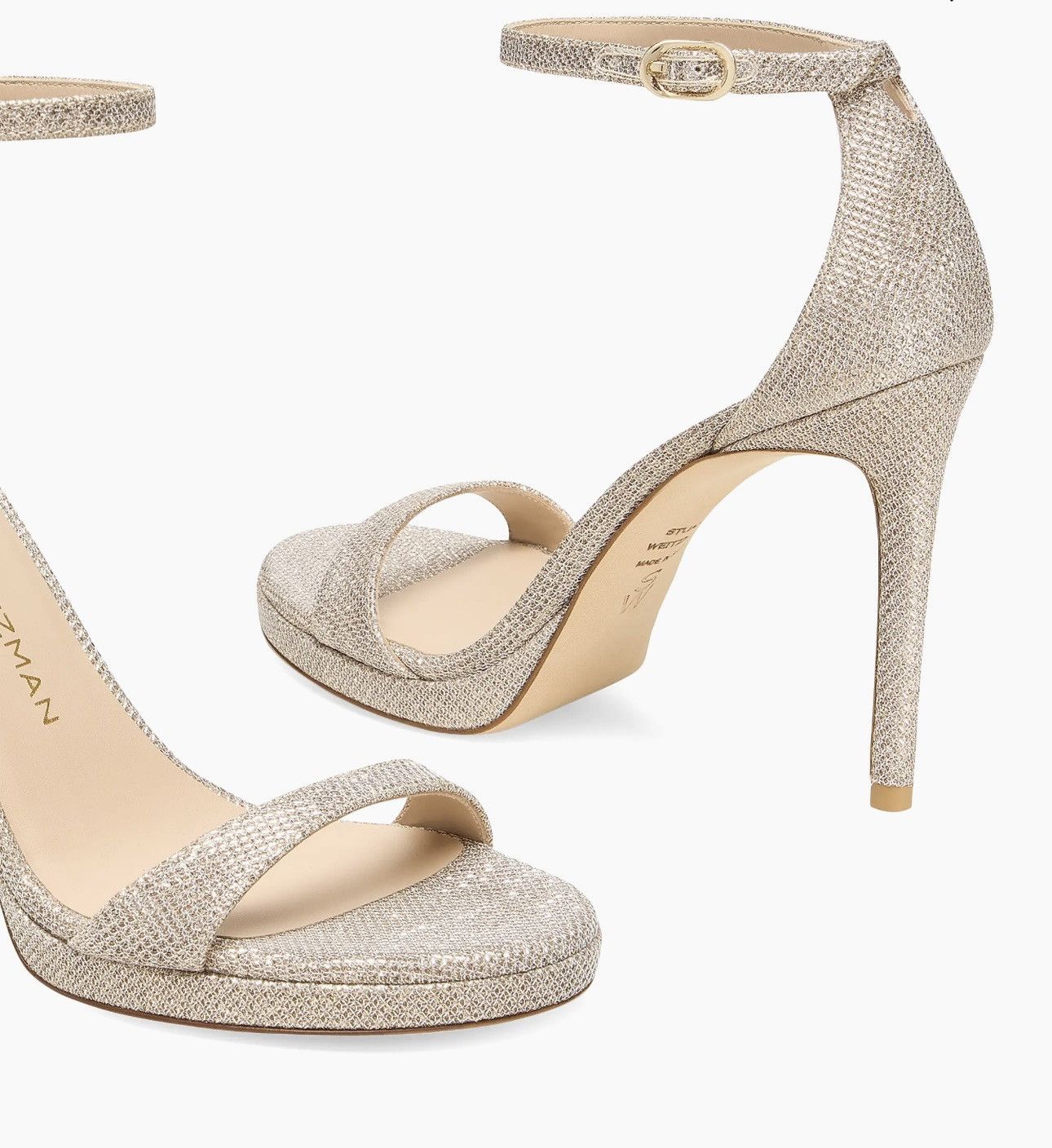Stuart Weitzman Stuart Weitzman Nudist Disco Heels Size US 9 / IT 39 - 3 Thumbnail