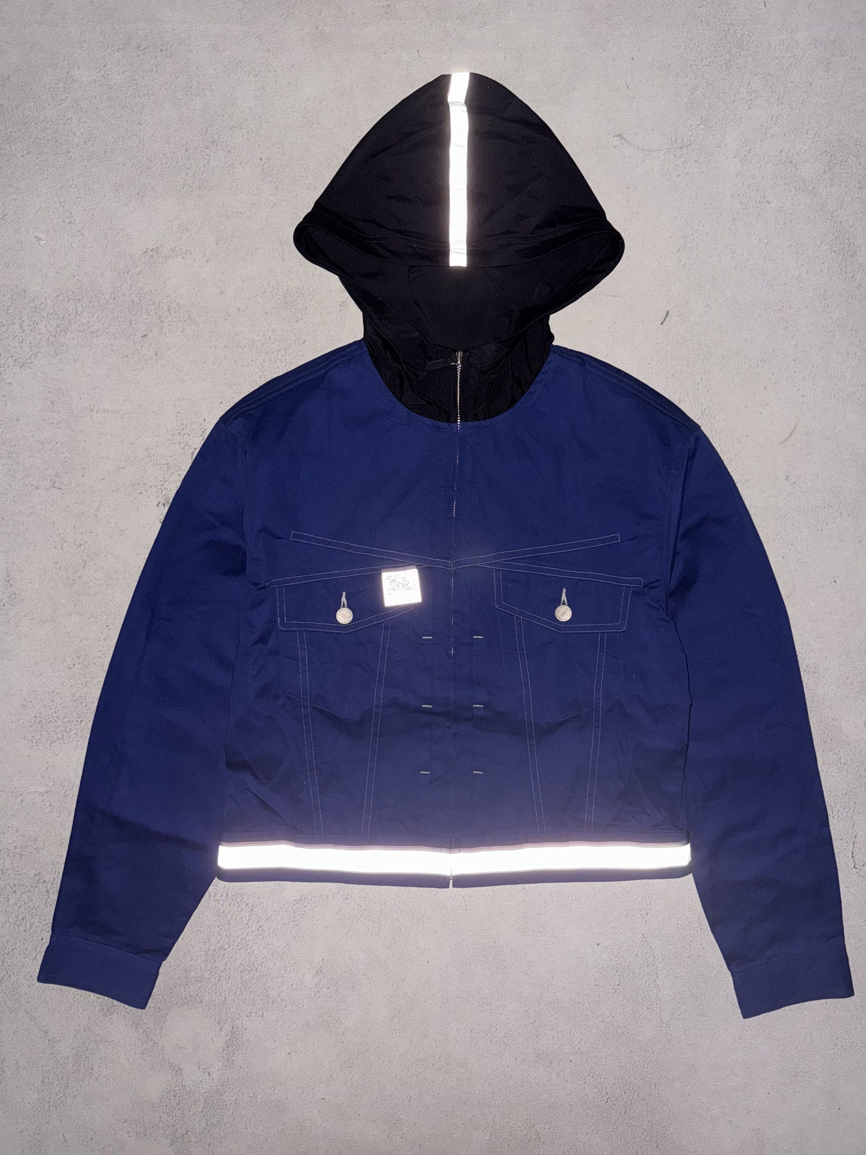 Marithe + Francois Girbaud Marithe Francois Girbaud Reflective Jacket Size S / US 4 / IT 40 - 2 Thumbnail