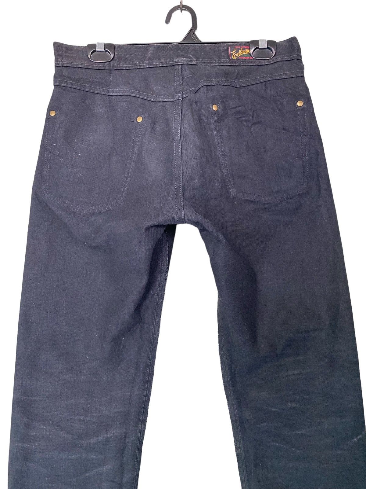 Designer The Evilact Redline Black Denim Jeans W32” Size US 32 / EU 48 - 11 Thumbnail