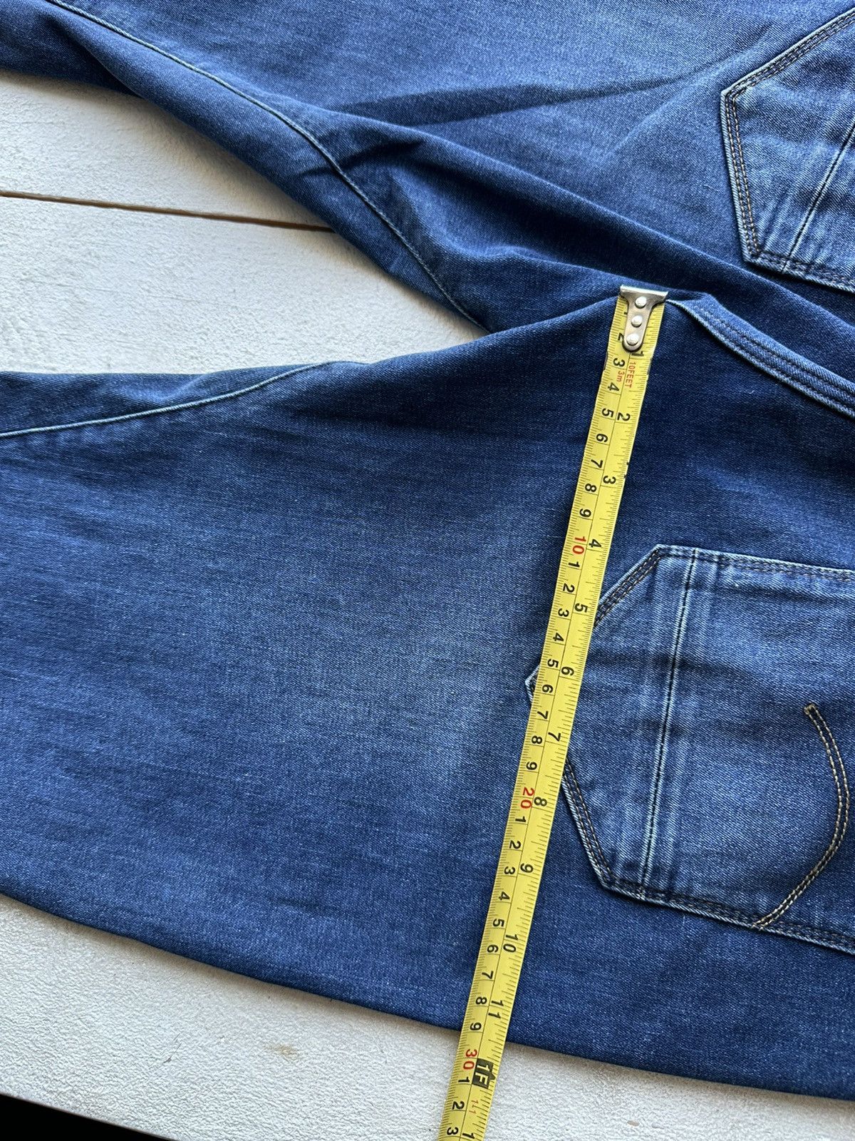 G-Star 🚨PUNK G STAR OPIUM 96 BLUE MENS JEANS Y2k BIKER Size US 28 / EU 44 - 18 Thumbnail