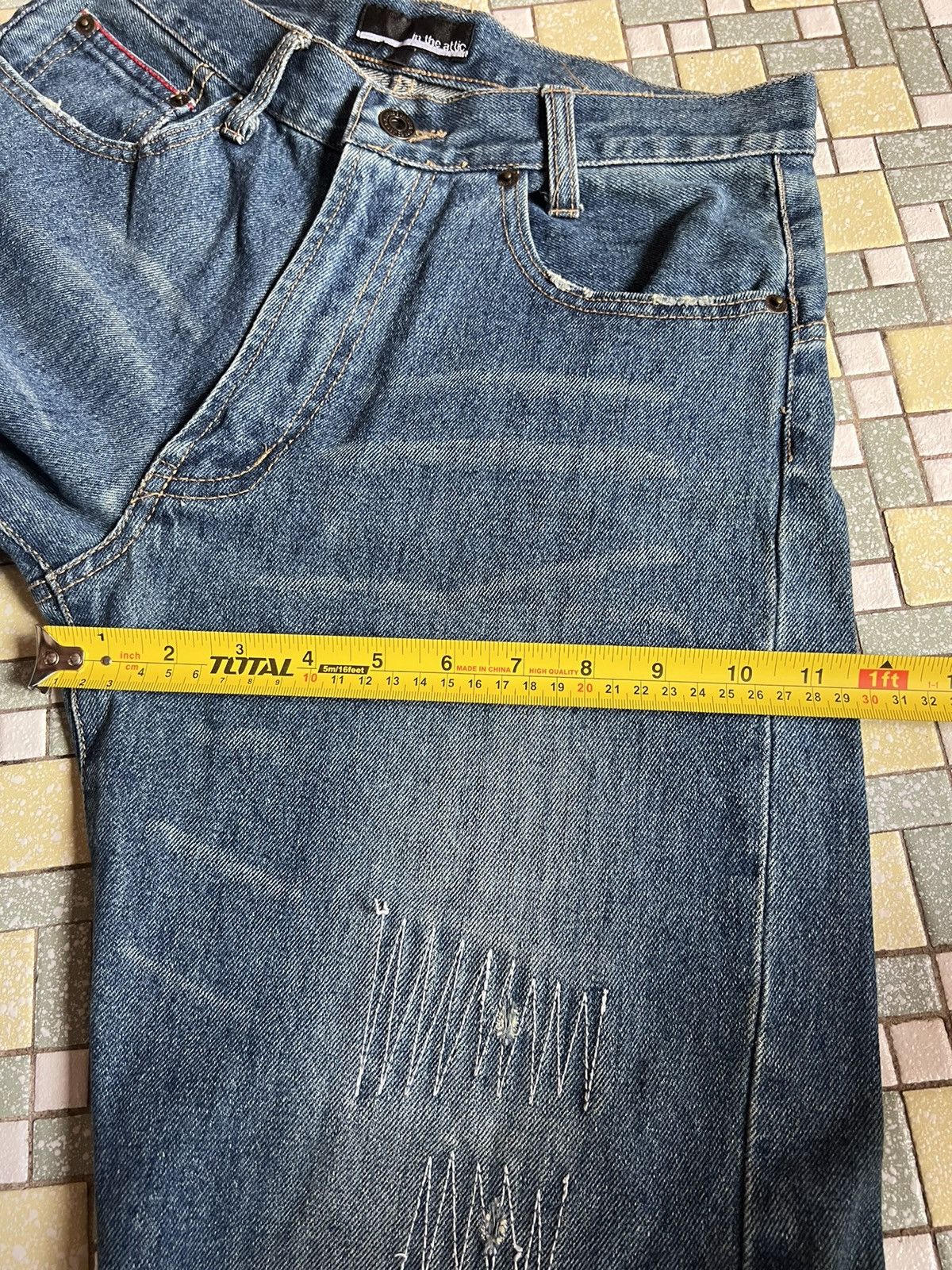 Designer × If Six Was Nine × In The Attic 👁️In The Attic Denim Jeans Size US 28 / EU 44 - 9 Thumbnail