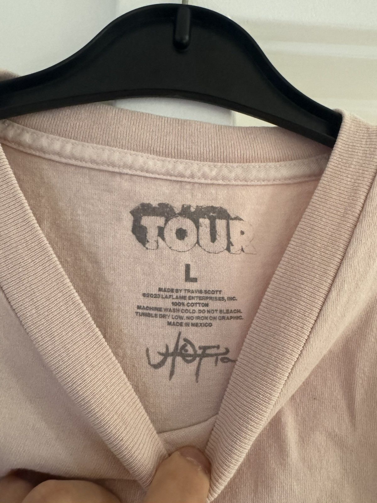 Travis Scott Travis Scott Utopia Tour T Shirt Size US L / EU 52-54 / 3 - 2 Thumbnail