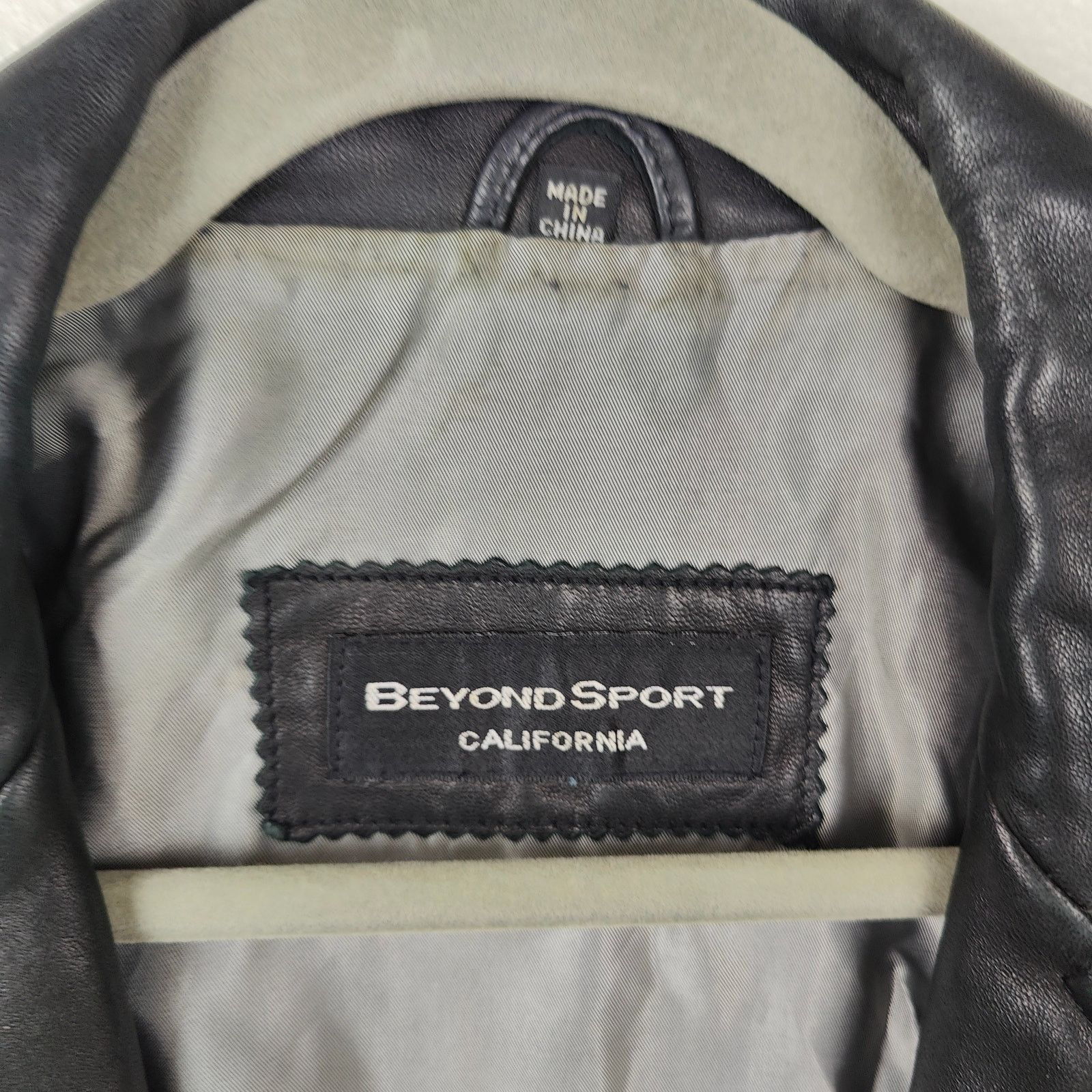 Other Vintage 90s Beyond Sport California Leather Jacket Small Size S / US 4 / IT 40 - 7 Thumbnail