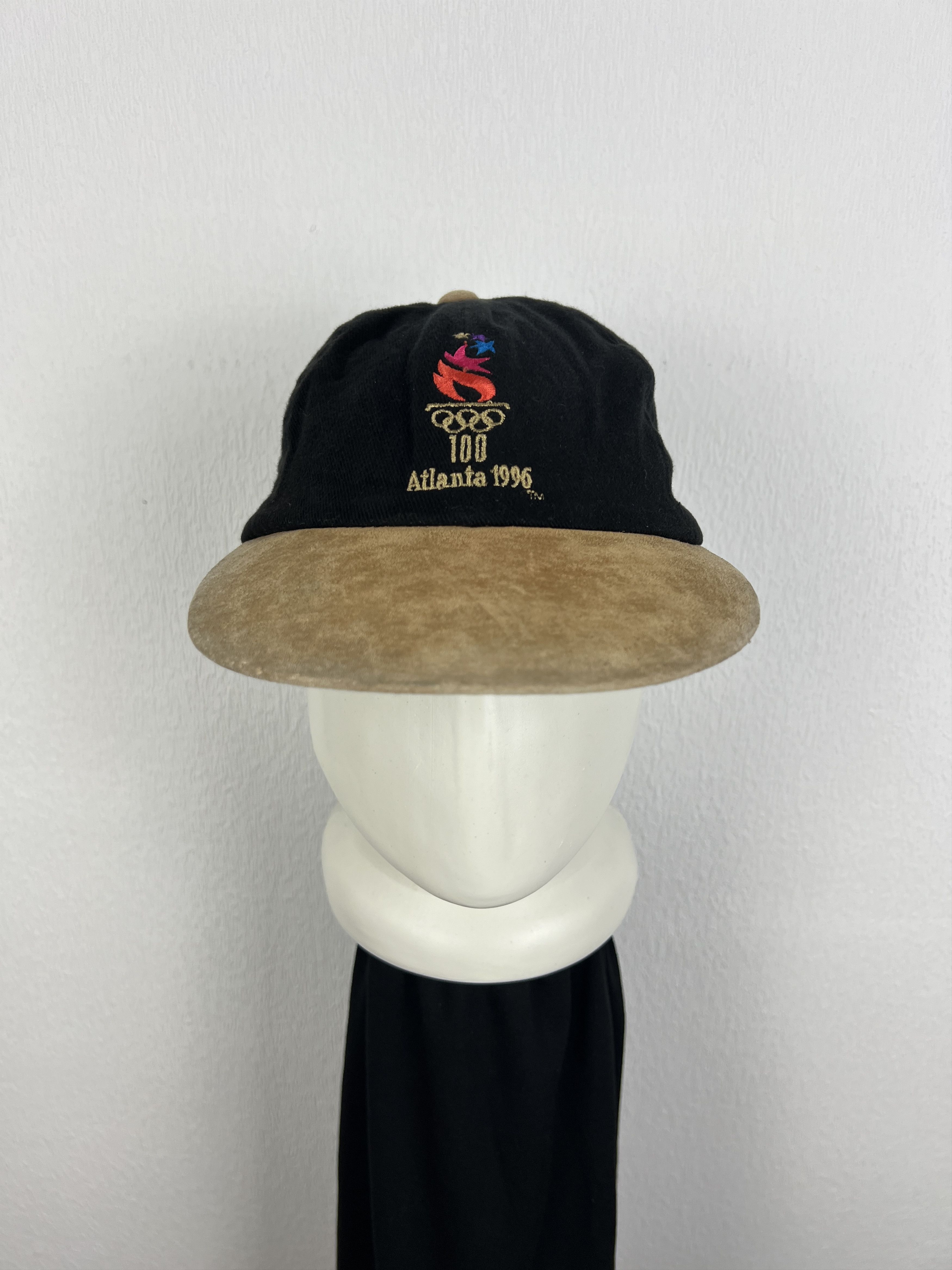 Vintage Vintage 90's 1996 Atlanta Olympics Rare Hat Cap USA Rare Size ONE SIZE - 1 Thumbnail
