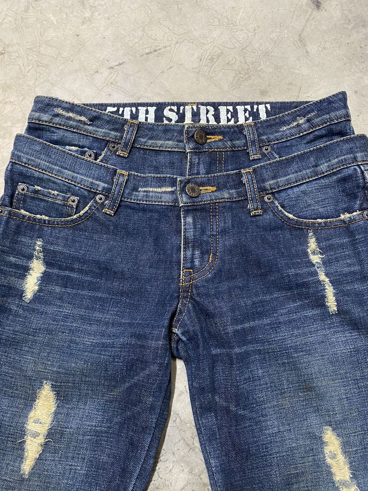 Hysteric Glamour × If Six Was Nine × PPFM Flare Jeans Japanese 5th Street Double Waist Like PPFM Punk Size US 30 / EU 46 - 6 Thumbnail
