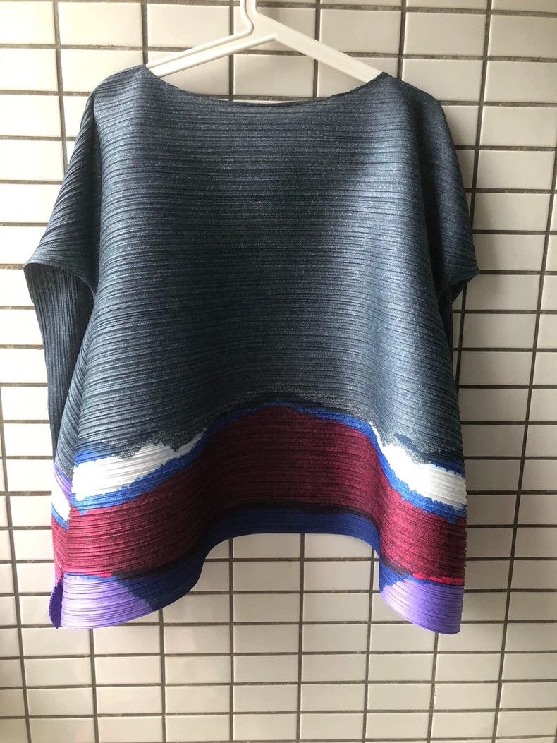 Issey Miyake issey miyake size:one size Grey long-sleeved top Size XXS / US 00 / IT 34 - 5 Thumbnail