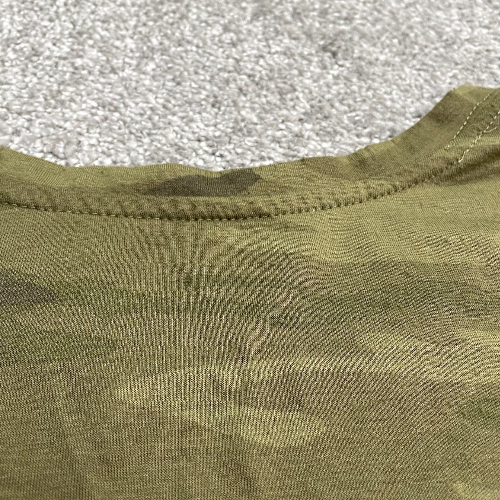 Vintage Cold Crush T-Shirt Womens L Green Camouflage Short Sleeve Casual Tee Size L / US 10 / IT 46 - 4 Thumbnail
