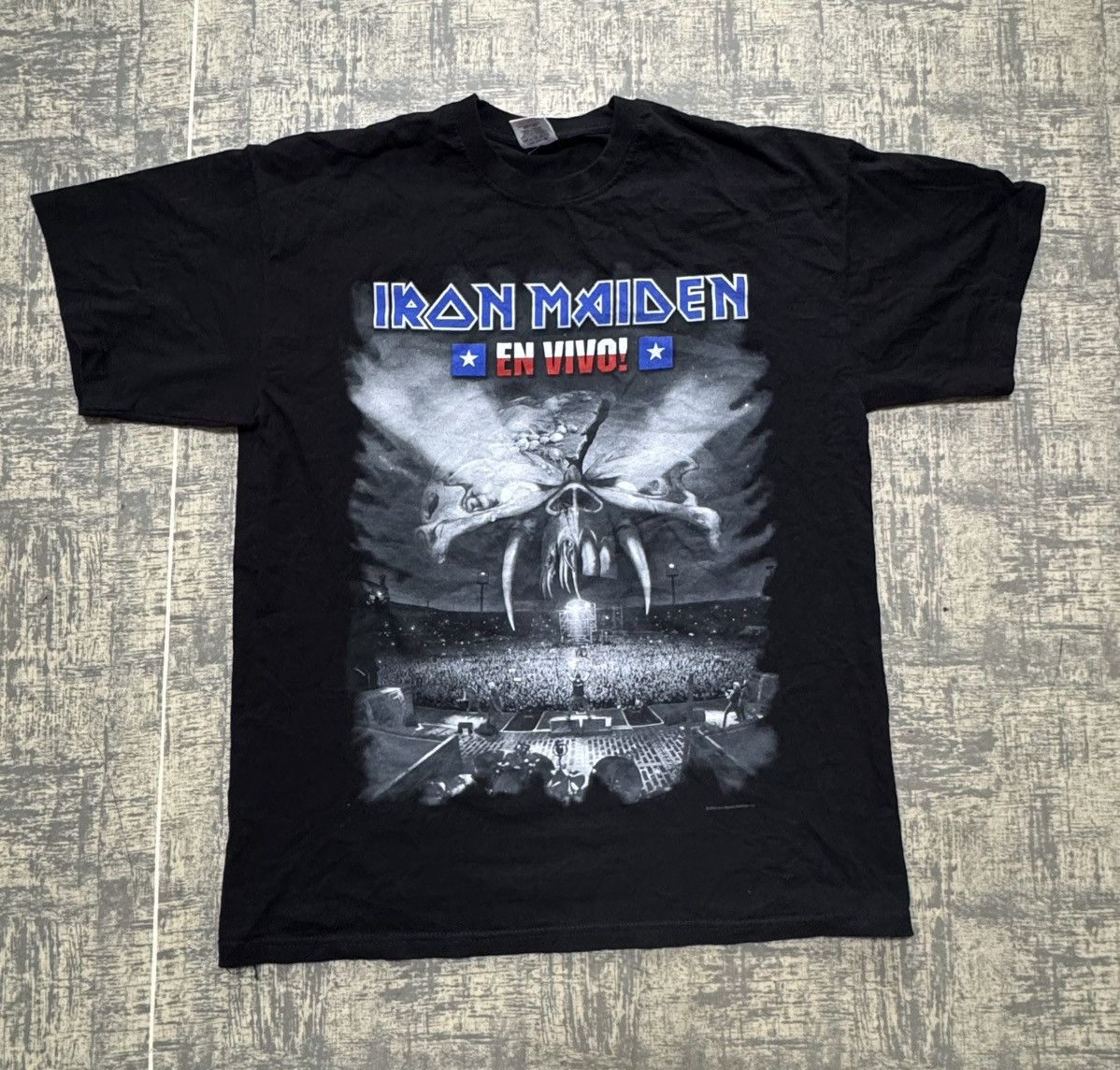 Iron Maiden × Vintage T-Shirt Iron Maiden Vintage Size US L / EU 52-54 / 3 - 1 Thumbnail