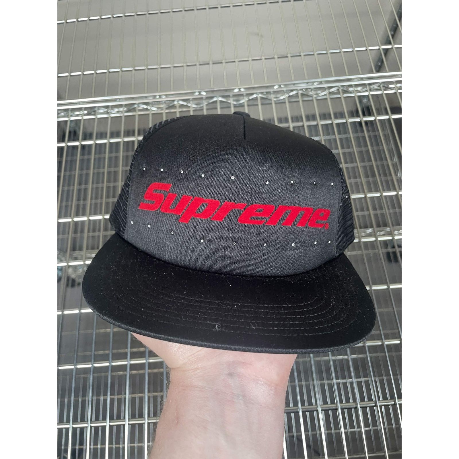 Supreme Supreme Vaquero Mesh Back 5-Panel Hat Cap Black | Grailed