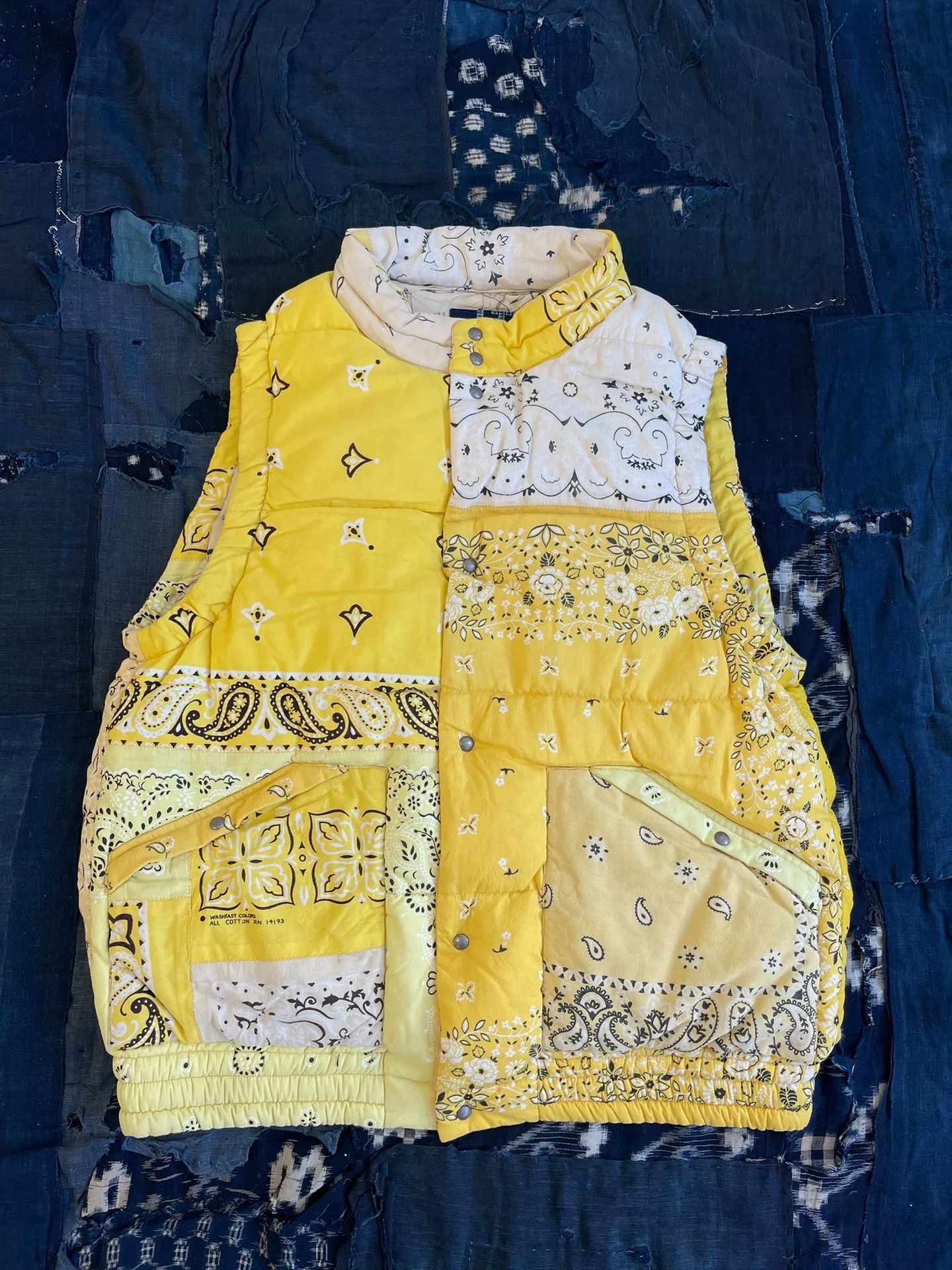 Visvim VISVIM 22AW Insulator Down Vest Paisley Size US L / EU 52-54 / 3 - 1 Thumbnail