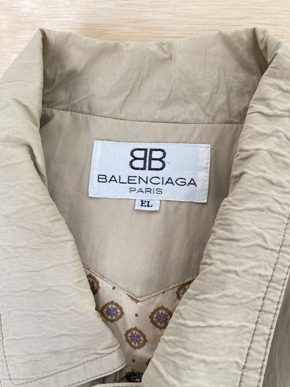 Balenciaga Vintage Balenciaga Coat Parka Jacket ifsixwasnine lgb style Size US L / EU 52-54 / 3 - 12 Thumbnail
