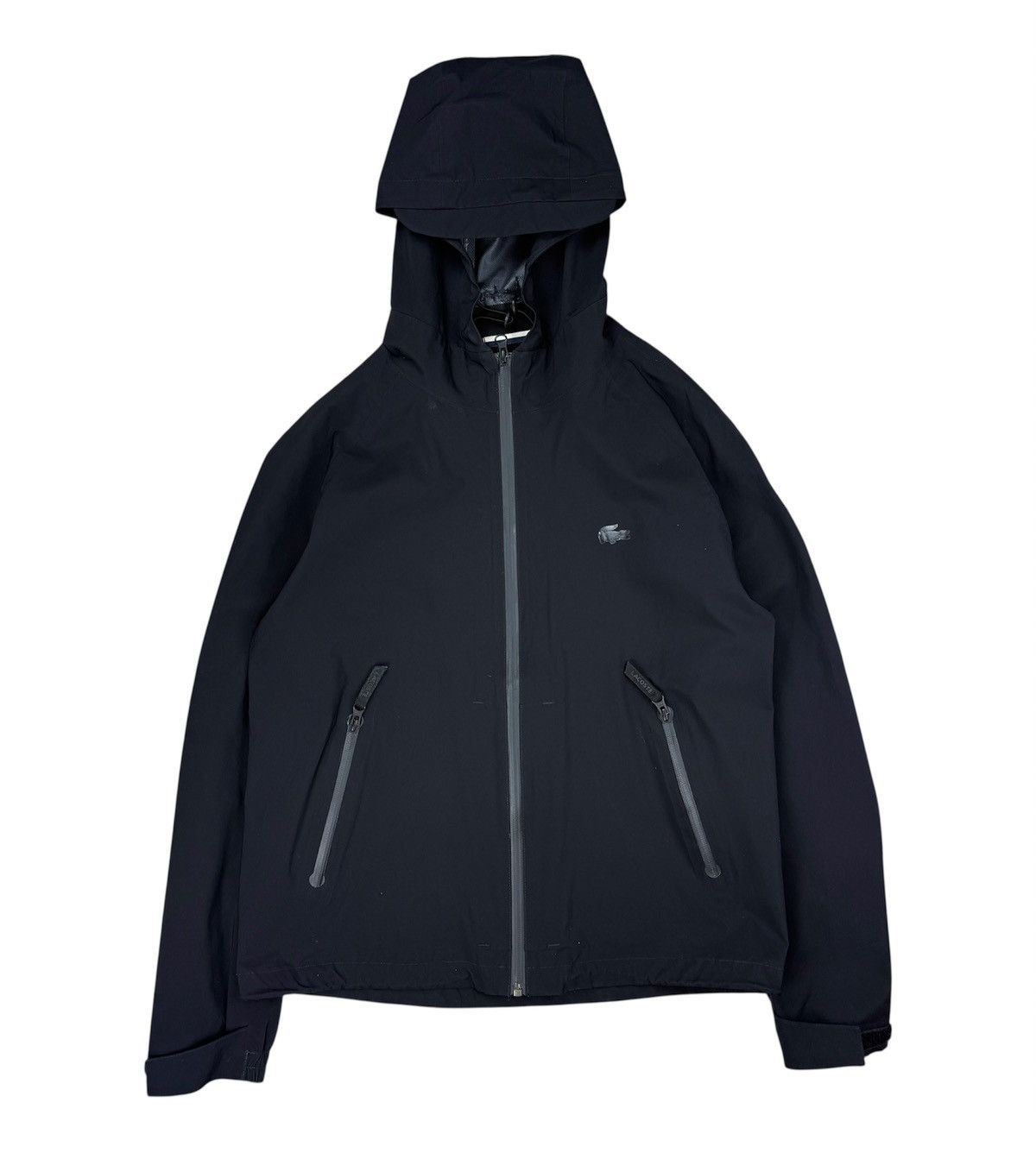 Lacoste LACOSTE All Black Edition Tonal Logo Waterproof Gorpcore Size US M / EU 48-50 / 2 - 1 Thumbnail