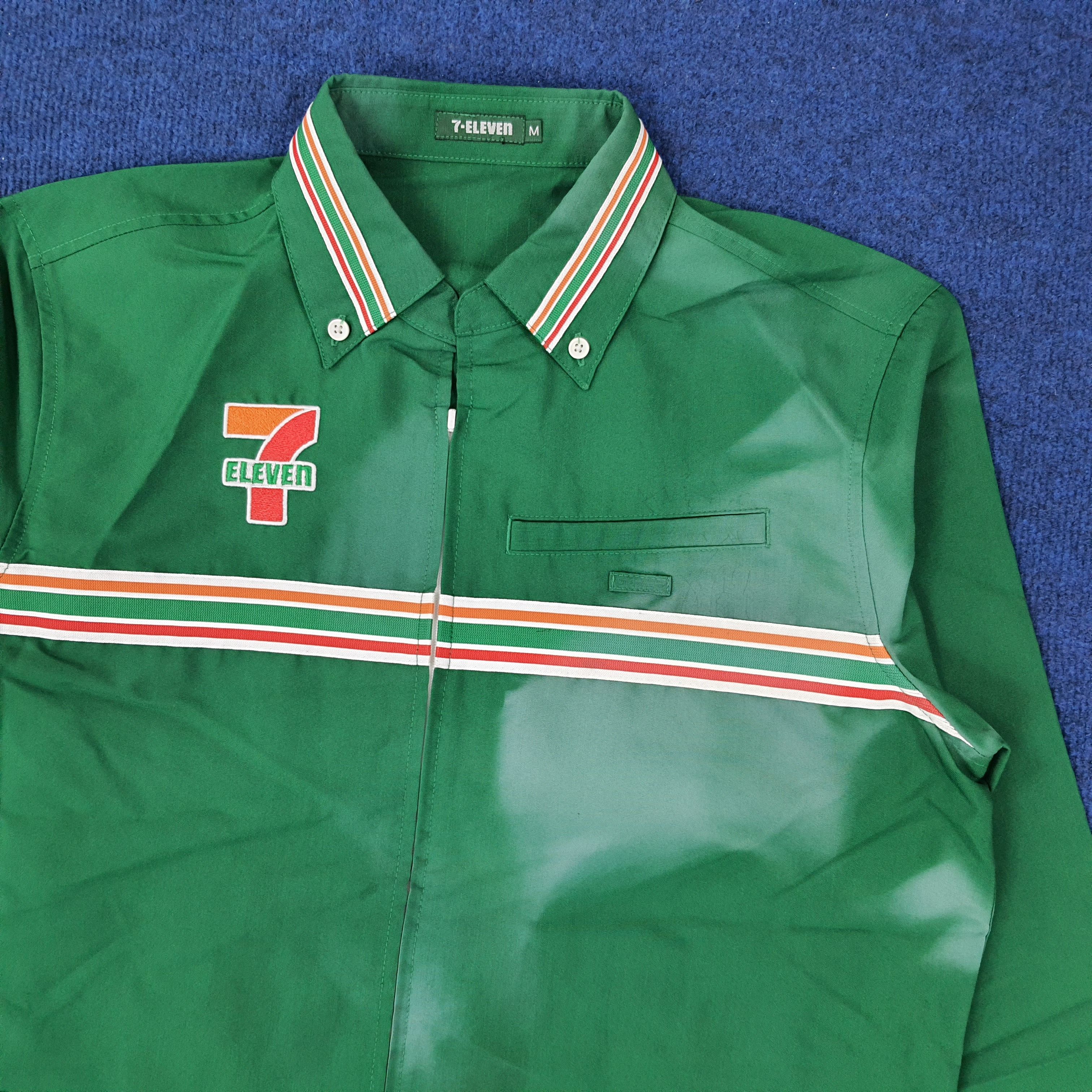 Japanese Brand Vintage 7 Eleven Japan Staff Uniform Worker C239N22 Size US M / EU 48-50 / 2 - 4 Thumbnail