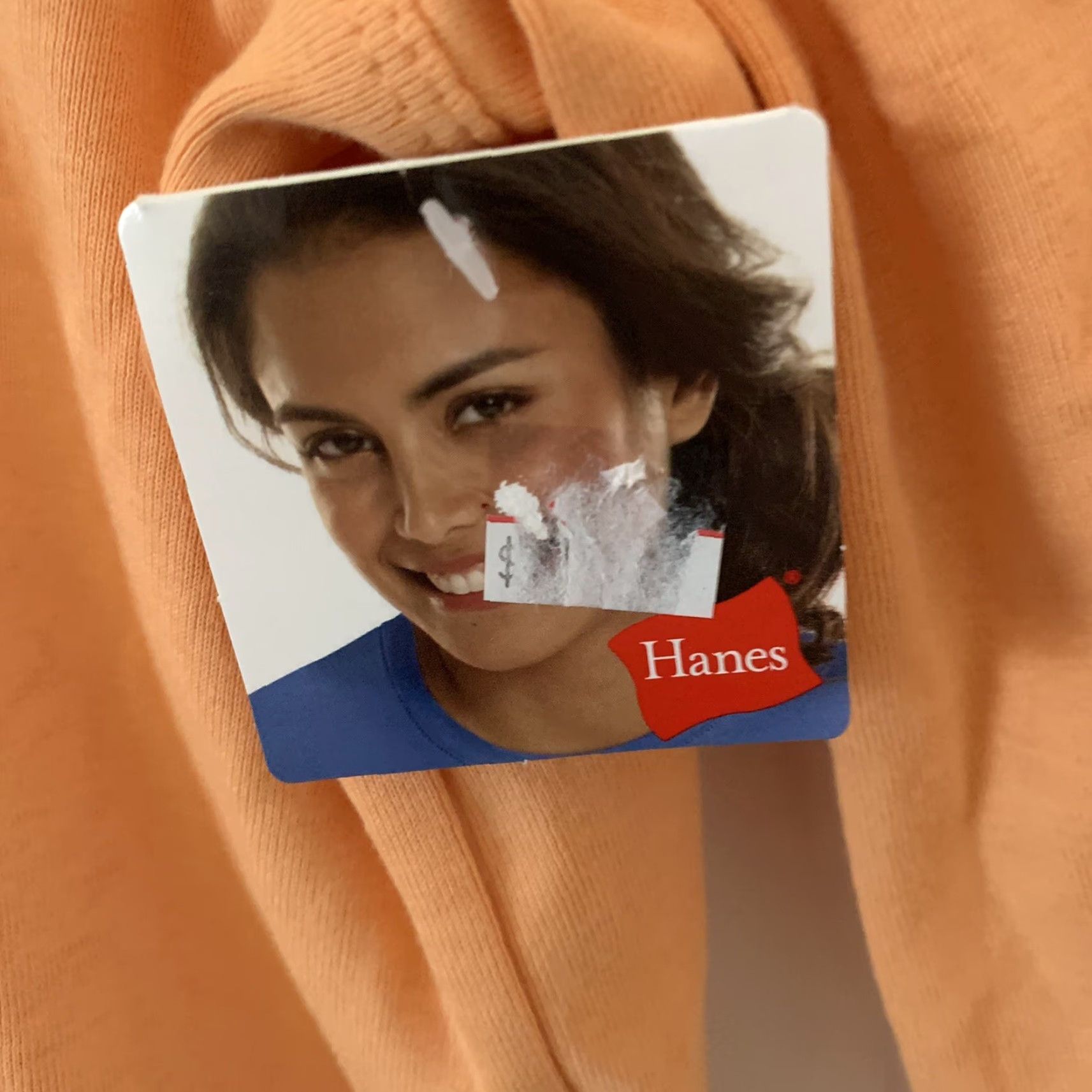 Hanes Hanes Jacket Womens Long-Sleeve Full Zip Jersey Track Orange Size L 12-14 NEW Size L / US 10 / IT 46 - 4 Thumbnail