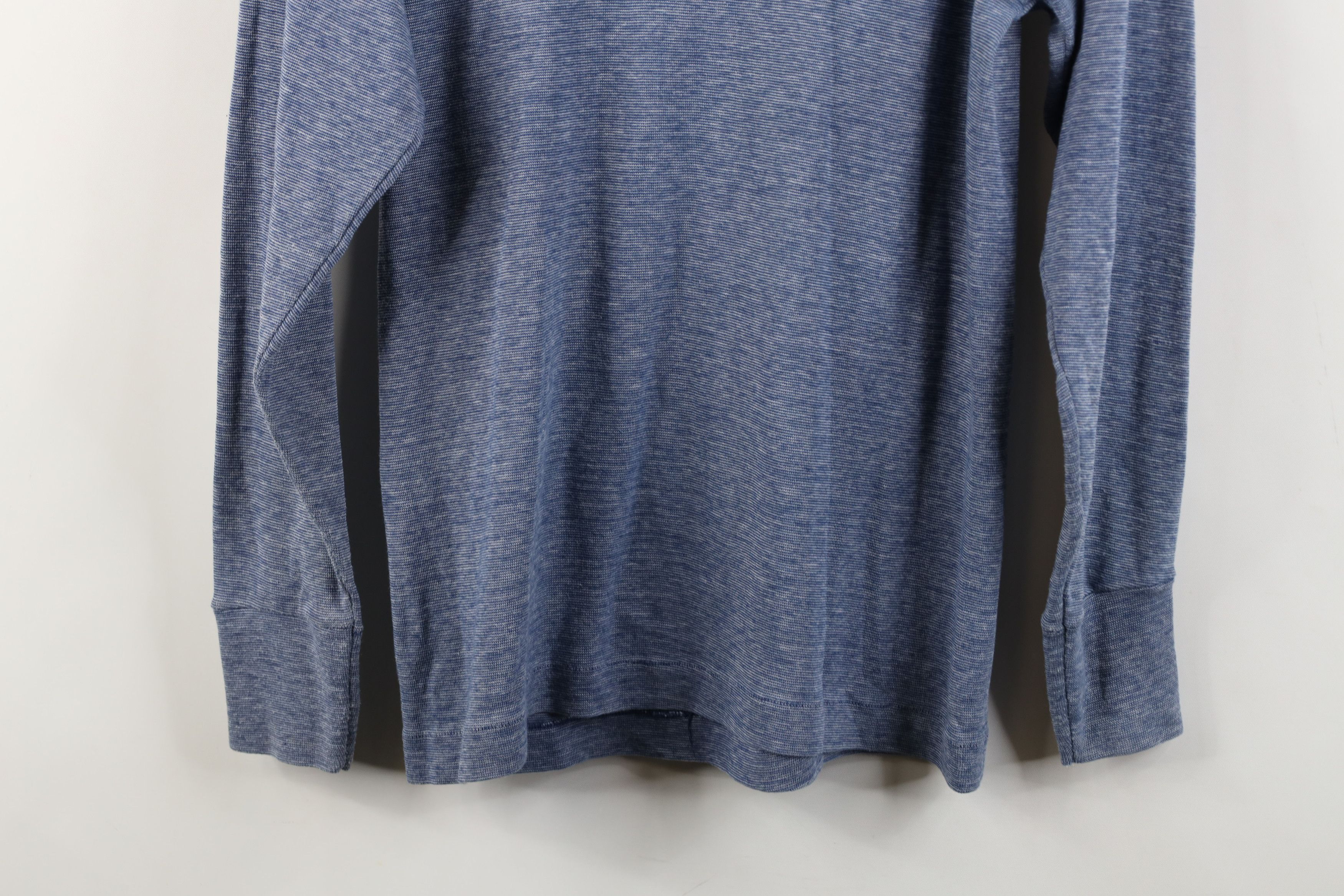 Vintage Vintage 70s Streetwear Thermal Knit Turtleneck T-Shirt USA Size S / US 4 / IT 40 - 13 Thumbnail