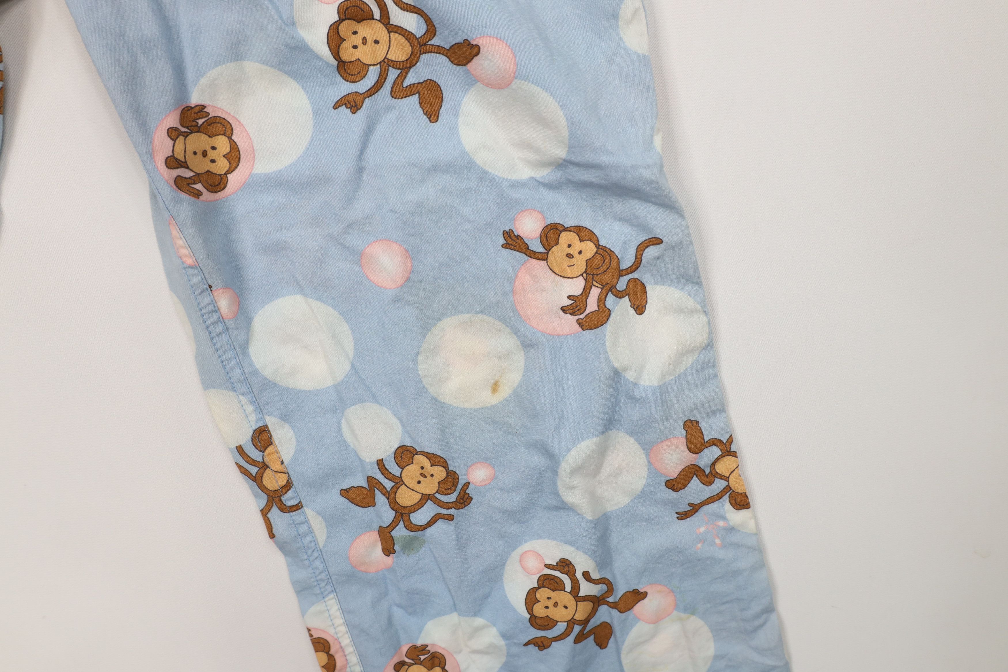 Aeropostale Vintage Y2K Aeropostale Babydoll Monkey Pajamas Pants Size 32" / US 10 / IT 46 - 7 Thumbnail