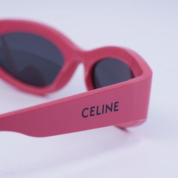 Celine Celine CL40288I MONOCHROMS 74A Sunglasses Shiny Pink Cat Eye Size ONE SIZE - 5 Thumbnail