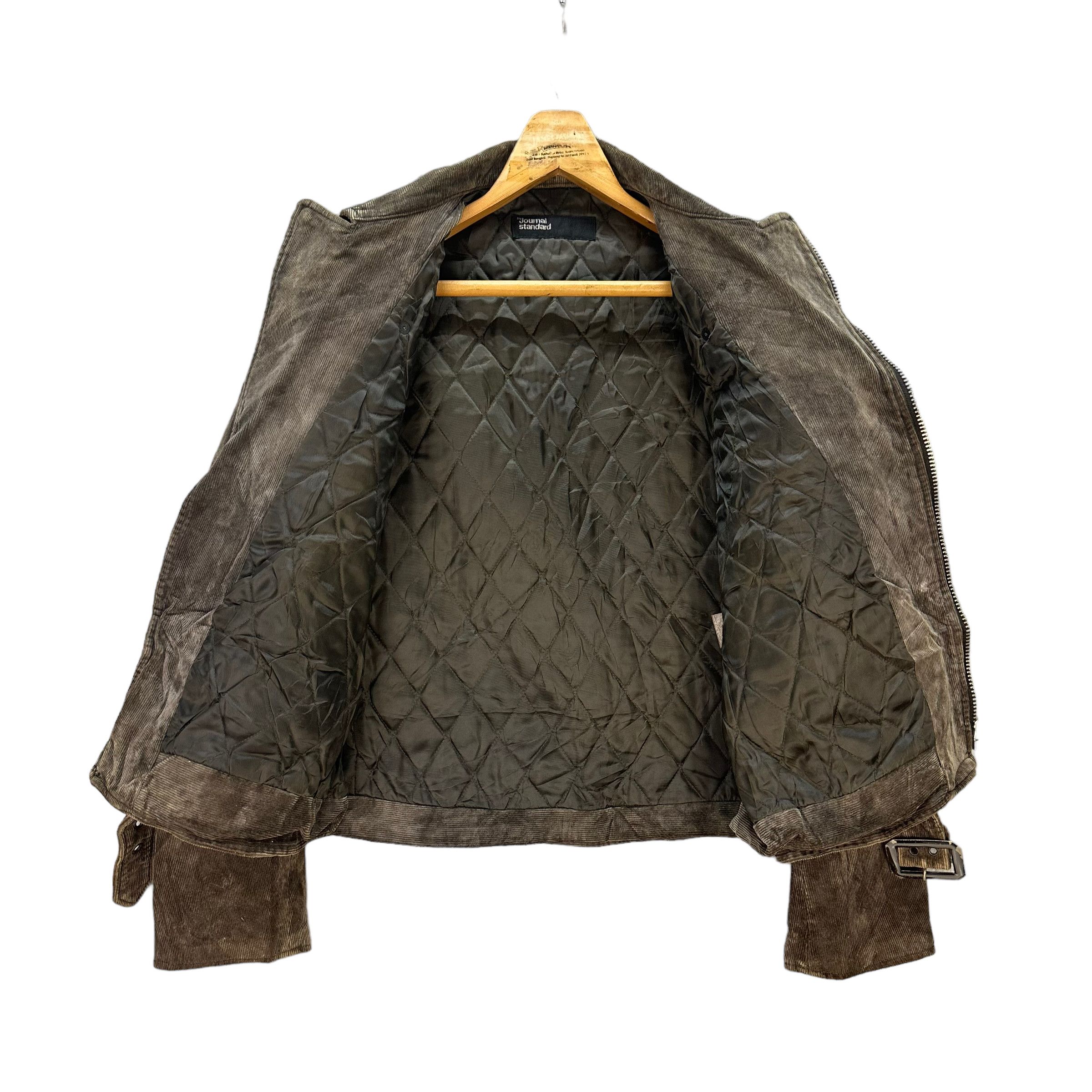 Journal Standard RARE DOUBLE COLLAR BELTED CORDUROY JACKET #8348-005 Size US L / EU 52-54 / 3 - 6 Thumbnail