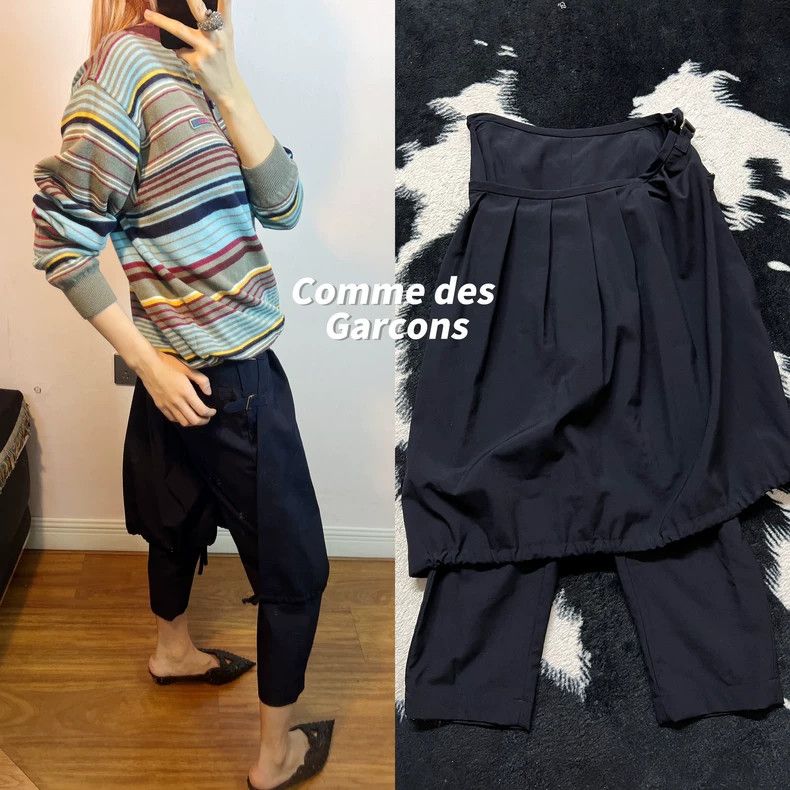 Comme des Garcons Comme Des Garcons size M Bud pleated trouser skirt Size 24" / US 00 / IT 34 - 1 Thumbnail