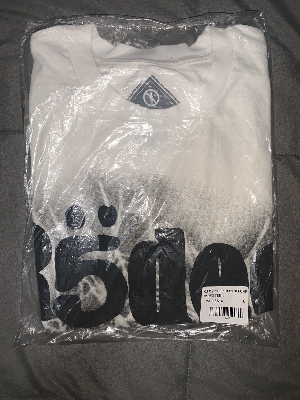 Travis Scott × Young Thug CJ X SP5DER DAYS BEFORE R5DEO TEE III Size US L / EU 52-54 / 3 - 2 Thumbnail
