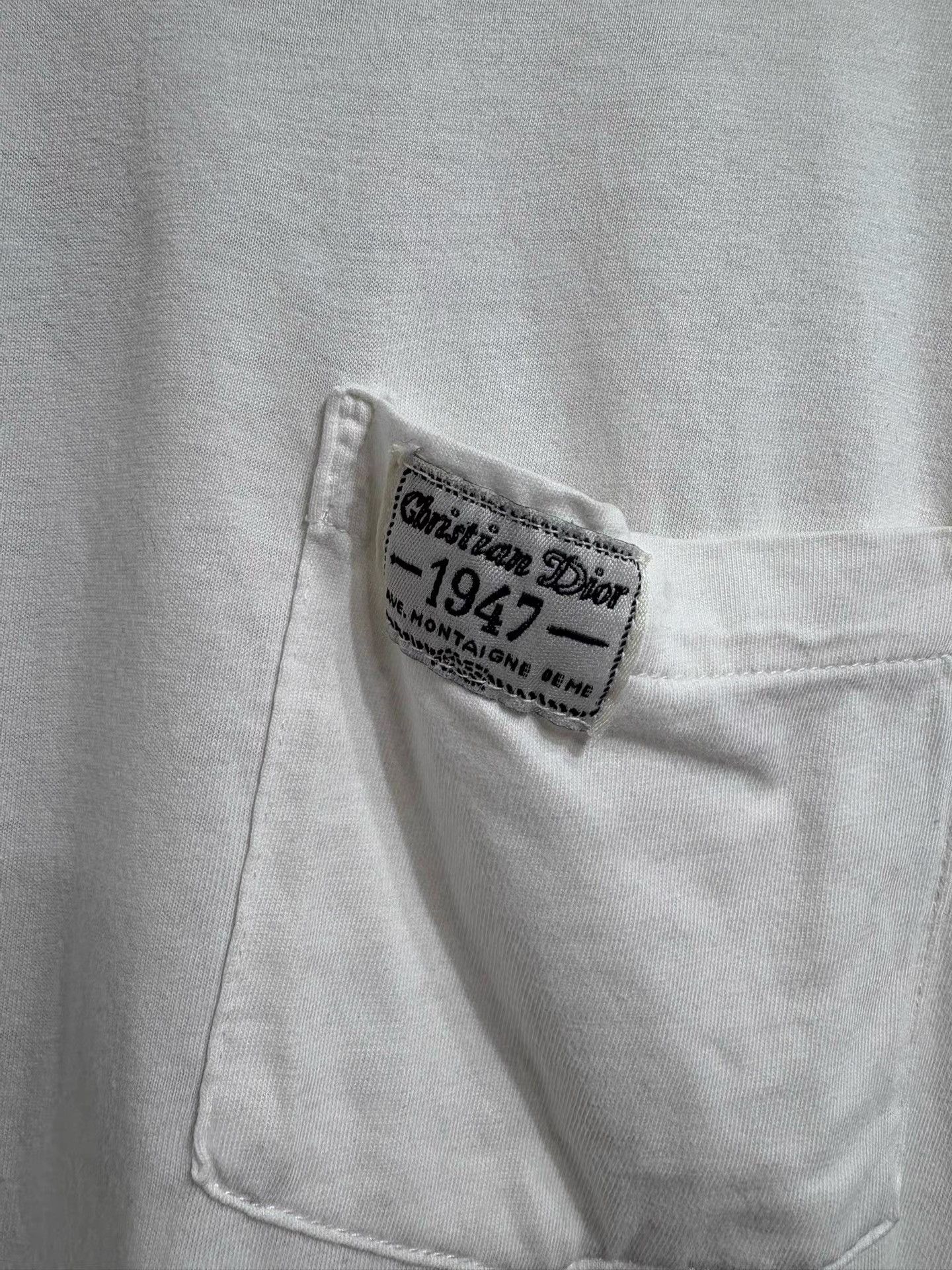 Dior Dior Men's White Short Sleeve T-shirt K29 Size US M / EU 48-50 / 2 - 3 Thumbnail