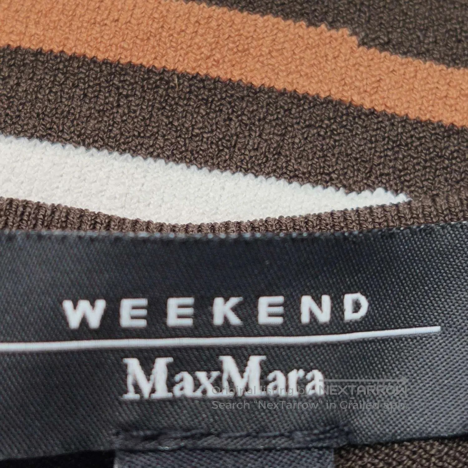 Weekend Max Mara Weekend Max Mara Brown Cat Graphic Sweater M. Size M / US 6-8 / IT 42-44 - 3 Thumbnail