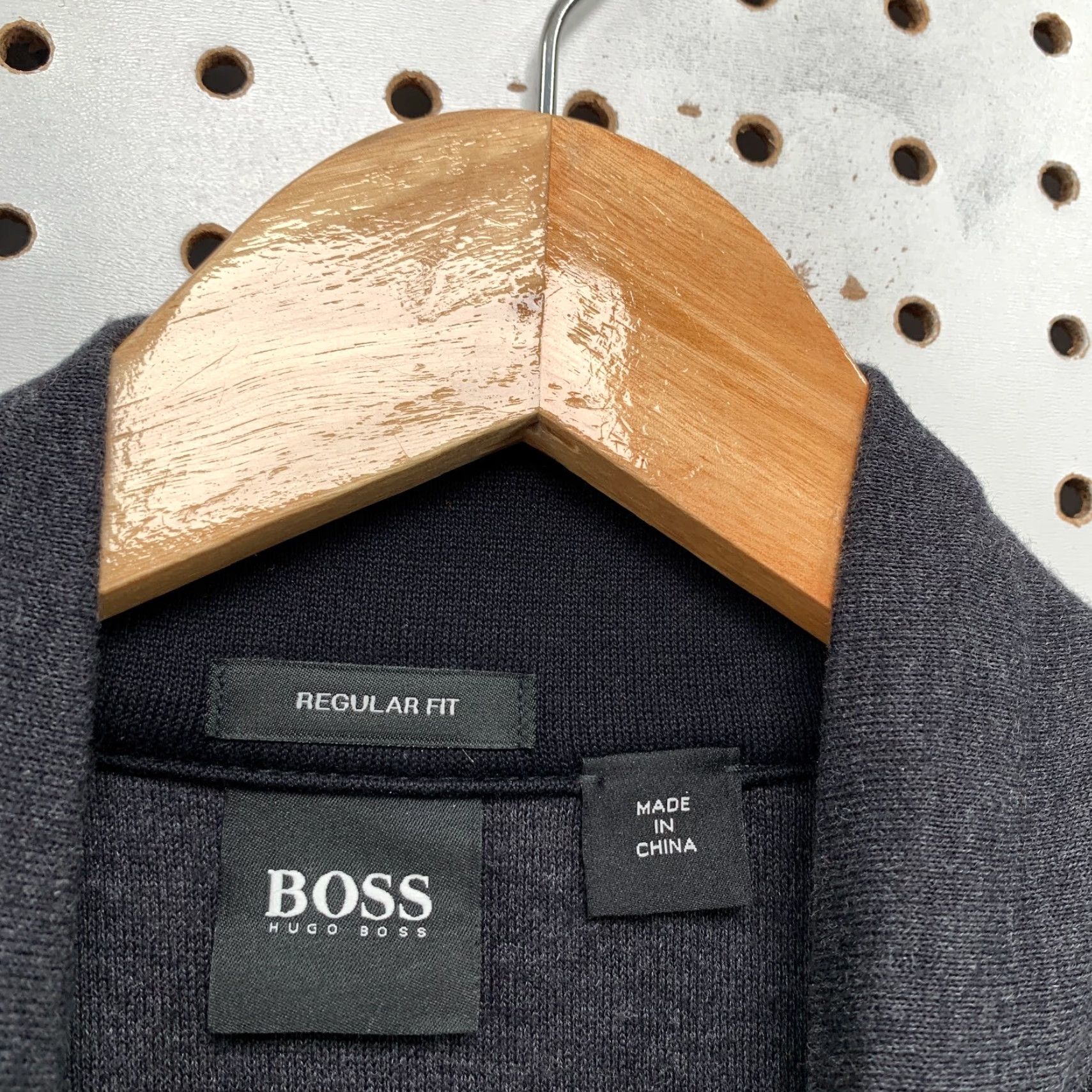 Hugo Boss Hugo Boss Wool 1/4 Zip Sweater Mens Medium Gray Long Sleeve Pullover 22x25.5 Size US M / EU 48-50 / 2 - 7 Thumbnail