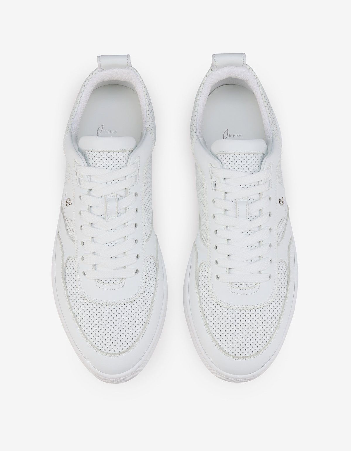 Christian Louboutin Christian Louboutin Tutti Rui White Trainers Size US 11 / EU 44 - 4 Thumbnail