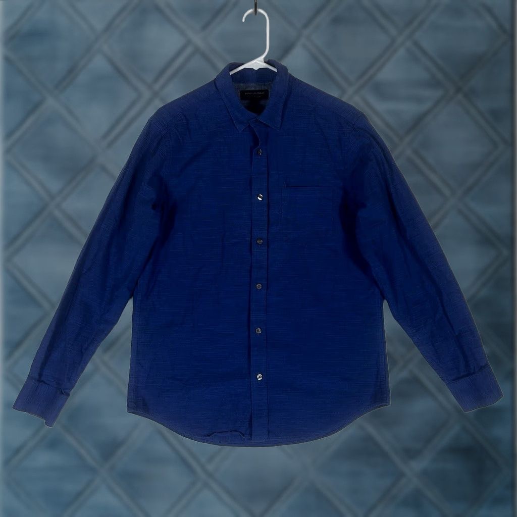 Banana Republic Banana Republic Button-Up Shirt Mens M Blue Slim Fit Long Sleeve Button-Down Casual Business Size US M / EU 48-50 / 2 - 1 Thumbnail