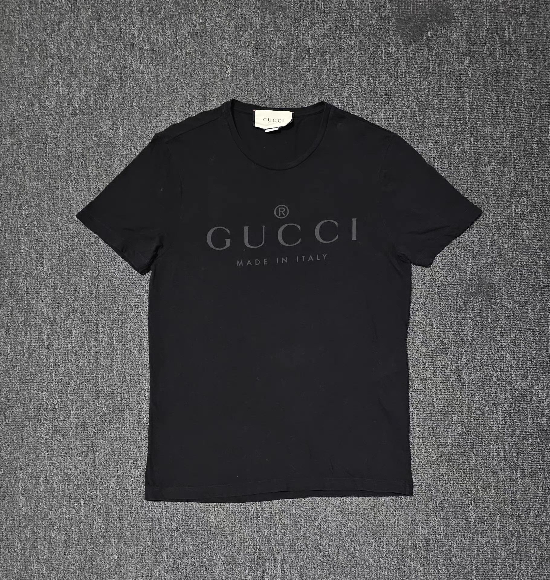 Gucci Gucci Black Short Sleeve T-shirt, Size US XS / EU 42 / 0 - 1 Thumbnail