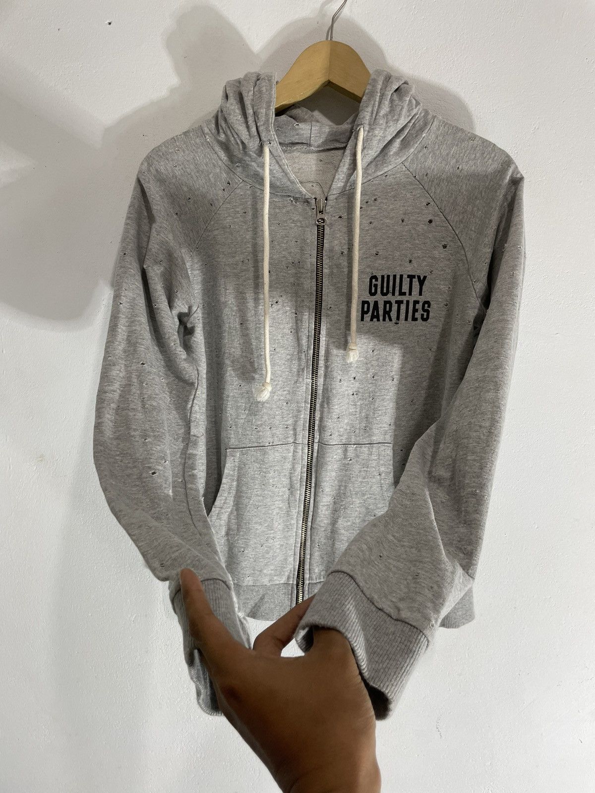 Hysteric Glamour Japanese Guilty Parties Distressed hoodie Size US S / EU 44-46 / 1 - 6 Thumbnail