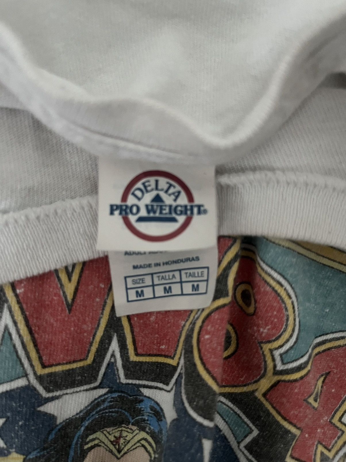 DC Comics × Vintage Vintage Wonder Woman 1984 WW84 Delta Pro Weight Shirt Medium Size US M / EU 48-50 / 2 - 4 Thumbnail