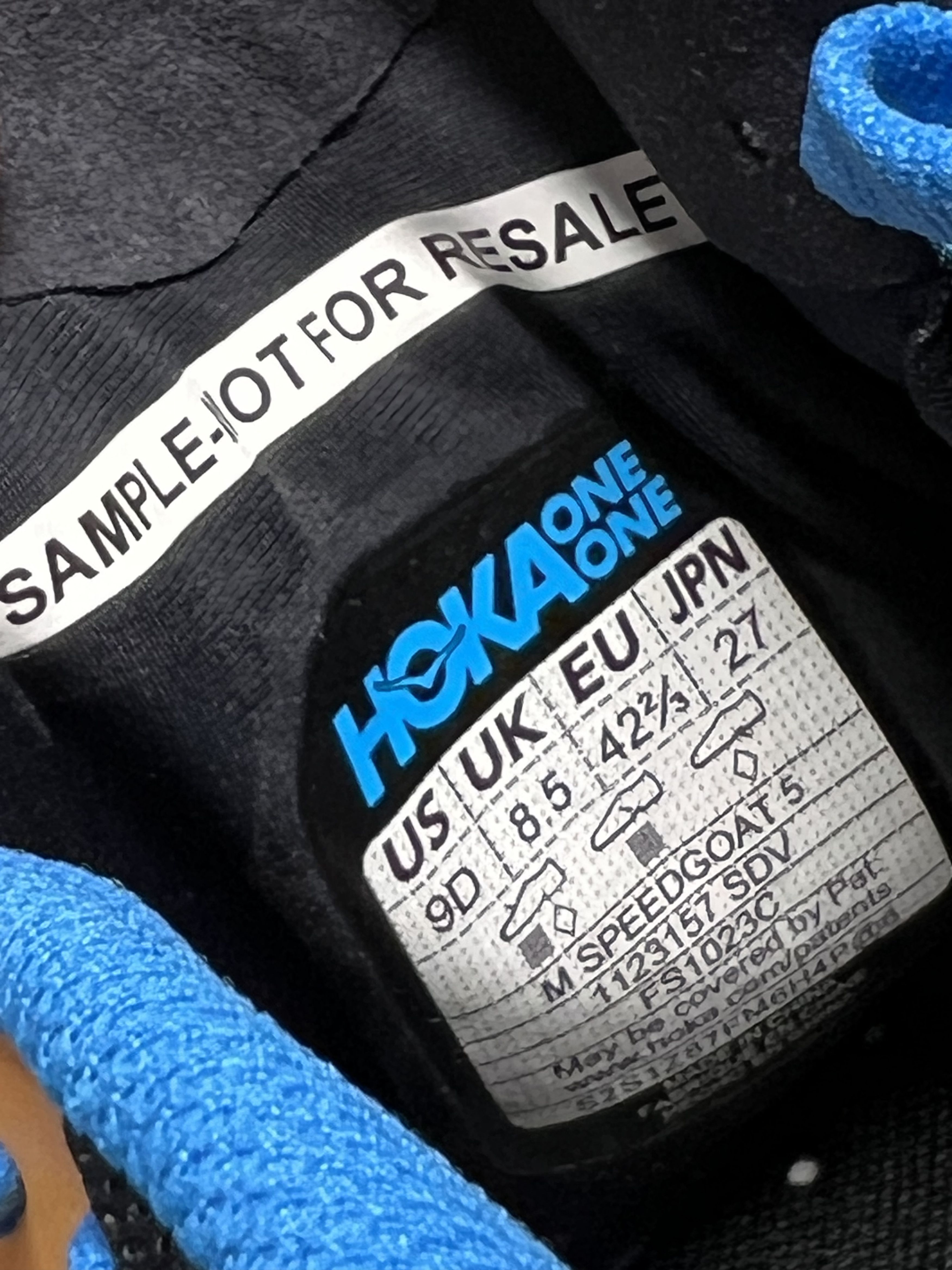 Hoka 9D Sample Hoka One One Speedgoat 5 Trail Running Shoes Size US 9 / EU 42 - 17 Thumbnail