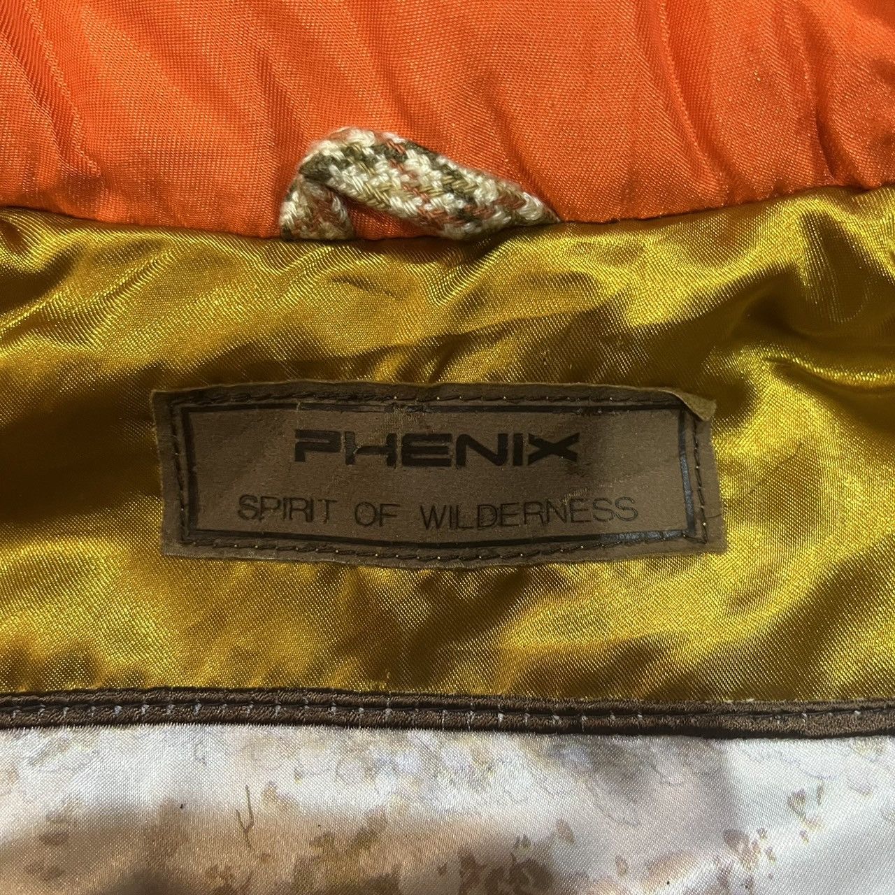 Phenix Vintage Phenix Fox Hooded Down Jacket Ski Wear Orange Size US M / EU 48-50 / 2 - 14 Thumbnail