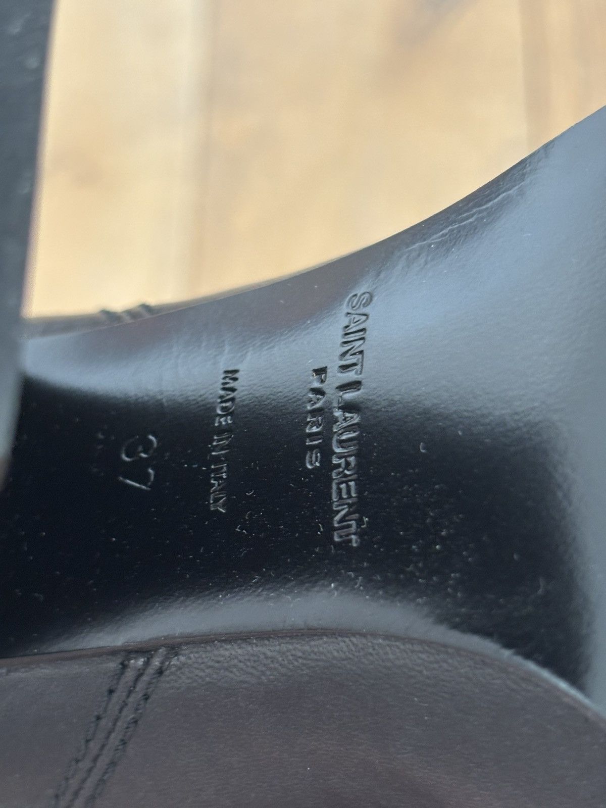Saint Laurent Paris Saint Laurent Heel Boot Size US 7 / IT 37 - 11 Thumbnail