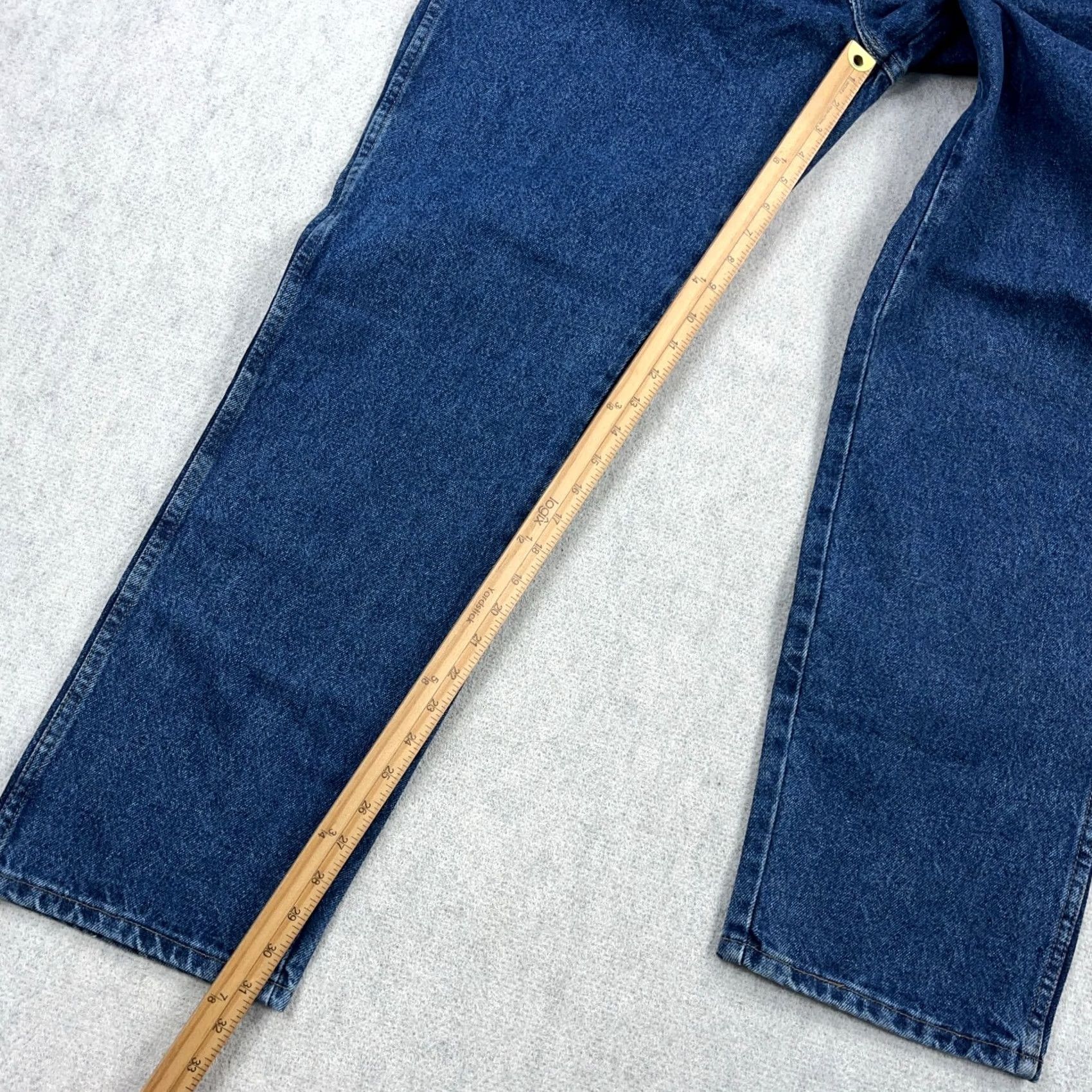 Wrangler Wrangler Jeans Men 40x32 Regular Fit Straight Med Wash Five Star Denim NEW Size US 40 / EU 56 - 6 Thumbnail