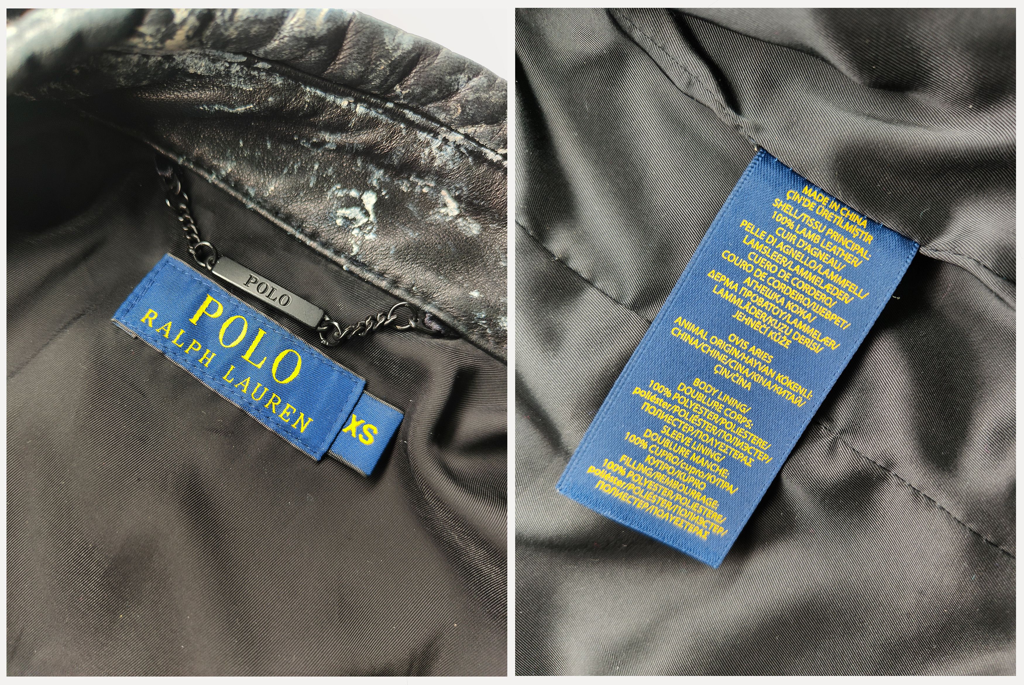 Polo Ralph Lauren POLO RALPH LAUREN _ JACKSON POLLOCK HAND- PAINTED _ LAMB Size S / US 4 / IT 40 - 9 Thumbnail