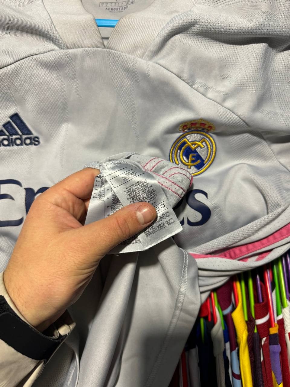 Adidas Vintage Real Madrid 2020/21 Adidas Soccer Jersey L sz Size US L / EU 52-54 / 3 - 20 Thumbnail
