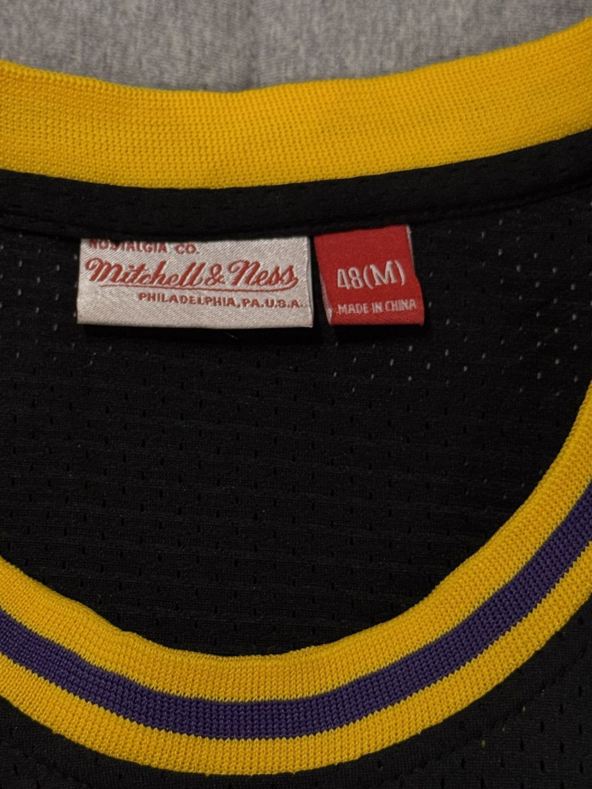 Mitchell & Ness VINTAGE KOBE #8 BLACK MAMBA JERSEY Size US M / EU 48-50 / 2 - 4 Thumbnail