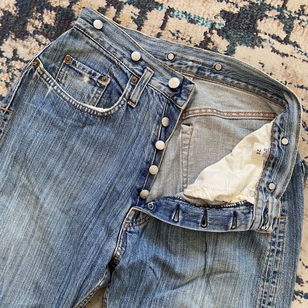 Replay Replay blue jeans made in italy distressed jeans Size US 28 / EU 44 - 14 Thumbnail