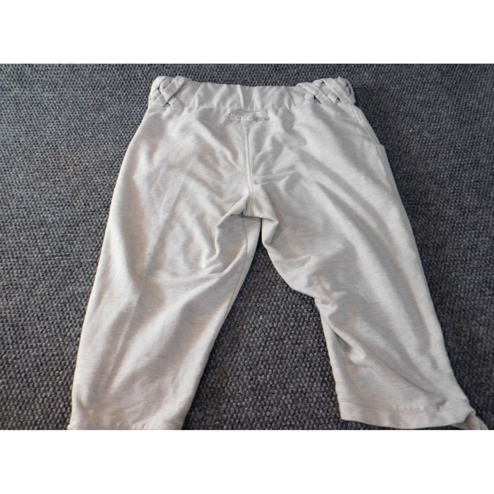Vintage Ecko Red Womens Capri Pants L Gray Stretch Regular Waist 32 Inseam 17 Best Casual Knit Cotton Polyester Size 24" / US 00 / IT 34 - 5 Thumbnail