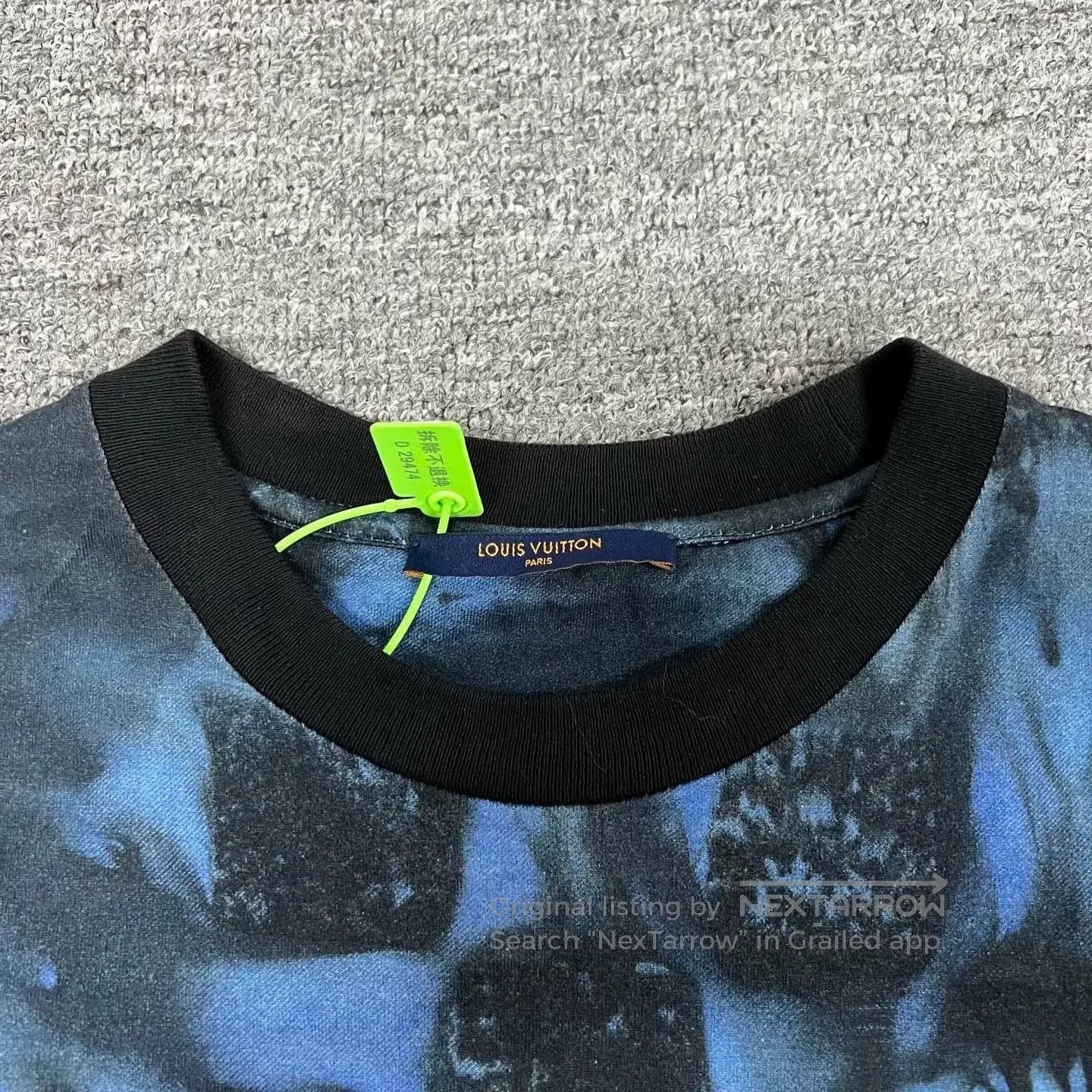 Louis Vuitton Louis Vuitton Blue Digital Tie. Size US M / EU 48-50 / 2 - 4 Thumbnail