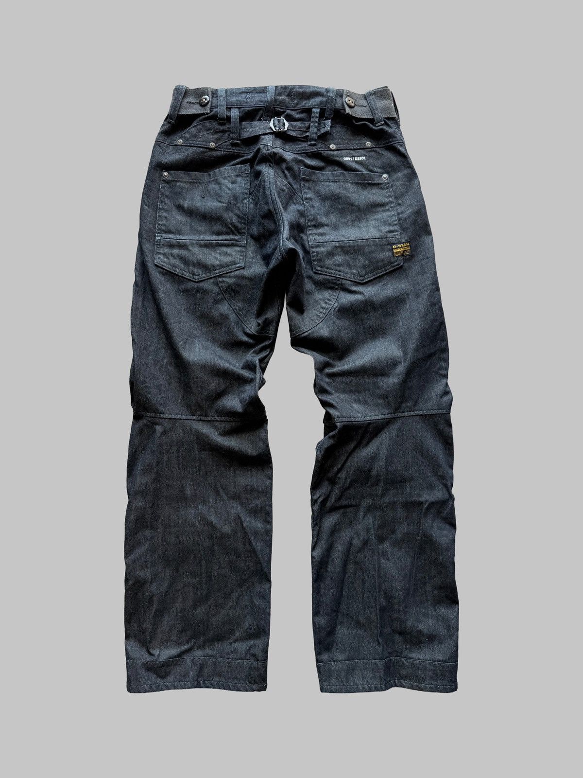 G-Star G Star Raw 3301 Avant Garde Y2K Italy Japan Punk Opium Jeans Size US 32 / EU 48 - 2 Thumbnail
