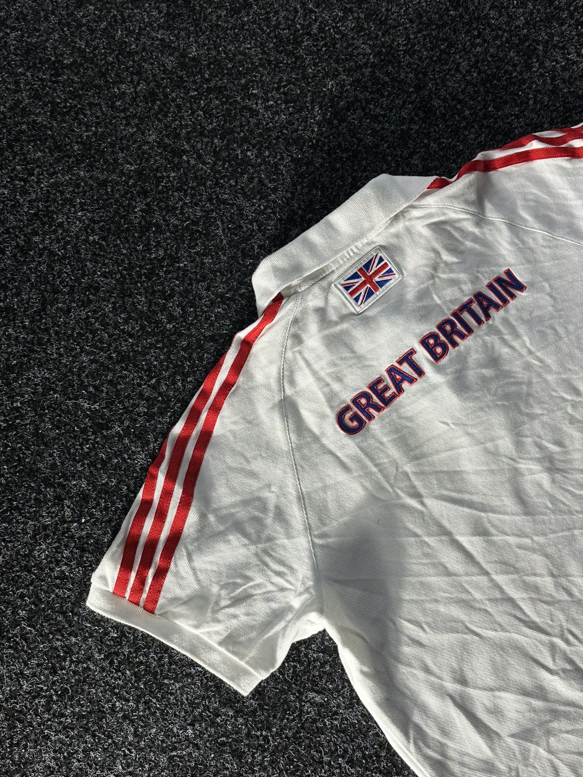 Adidas × Vintage 00s ADIDAS Great Britain Olympic Team Vintage BIG LOGO RL Size US L / EU 52-54 / 3 - 9 Thumbnail